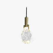 Drop Crystal Pendant Light-Neutral Decor