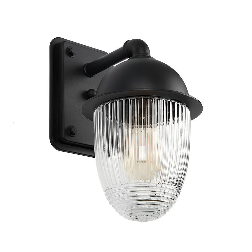 Dianay Ball Matte Modern Glass Outdoor Wall Lamp Lights