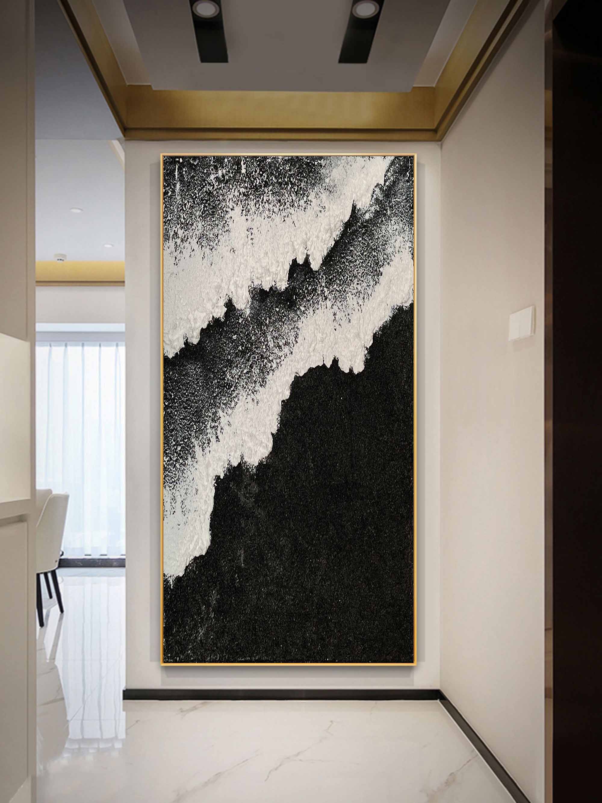Plaster Art Texture Painting SG083 - Neutralighting