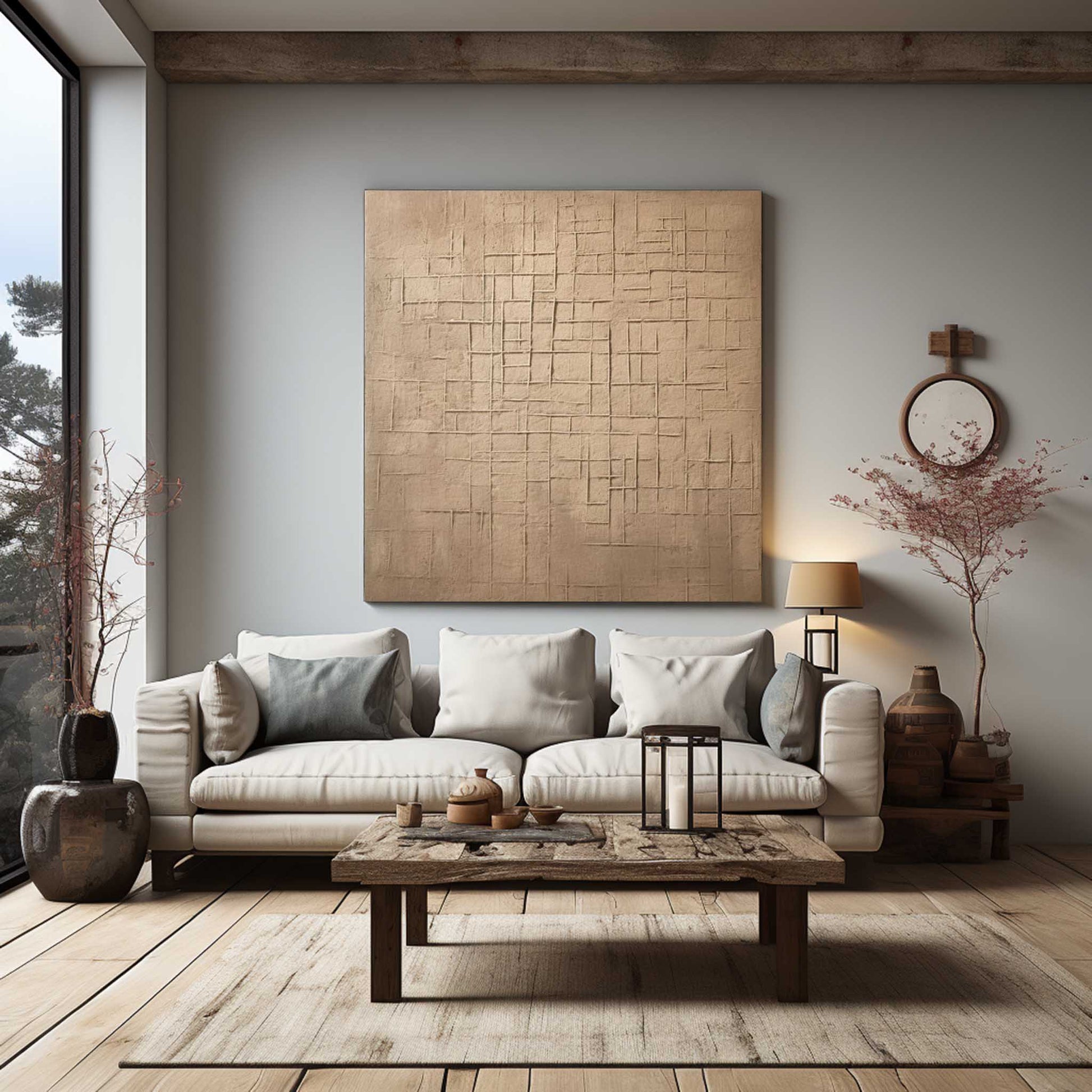 Wabi-Sabi Wall Art TX245 - Neutralighting