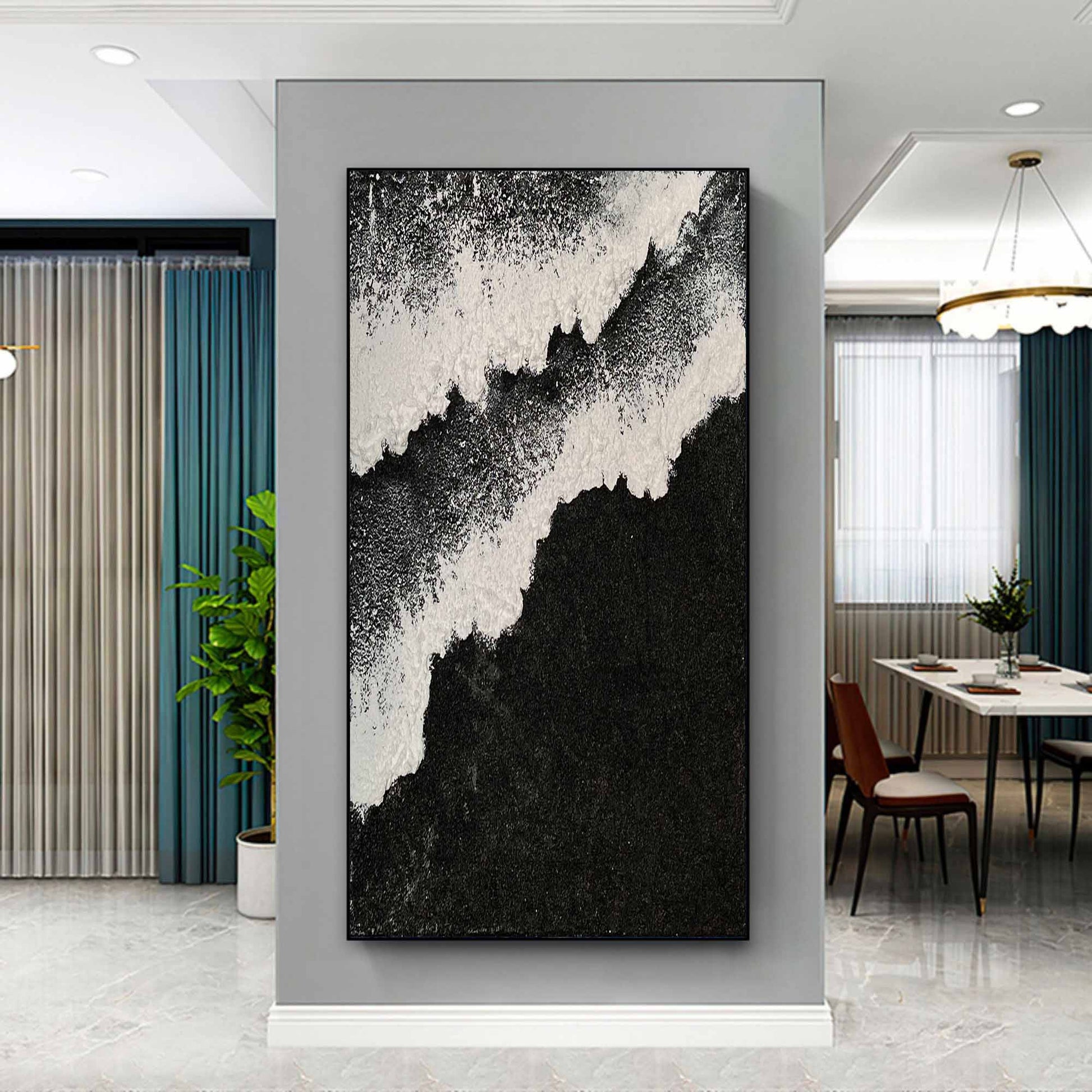 Plaster Art Texture Painting SG083 - Neutralighting