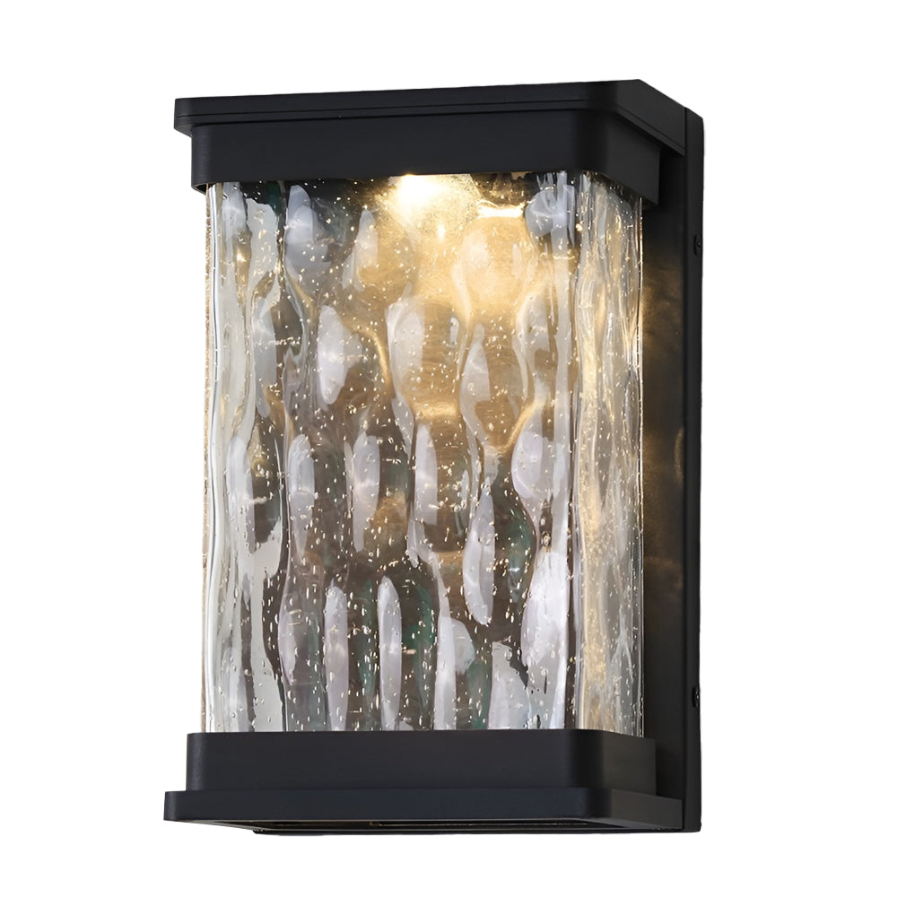 Edric Creative Modern Glass Outdoor Wall Sconce Light