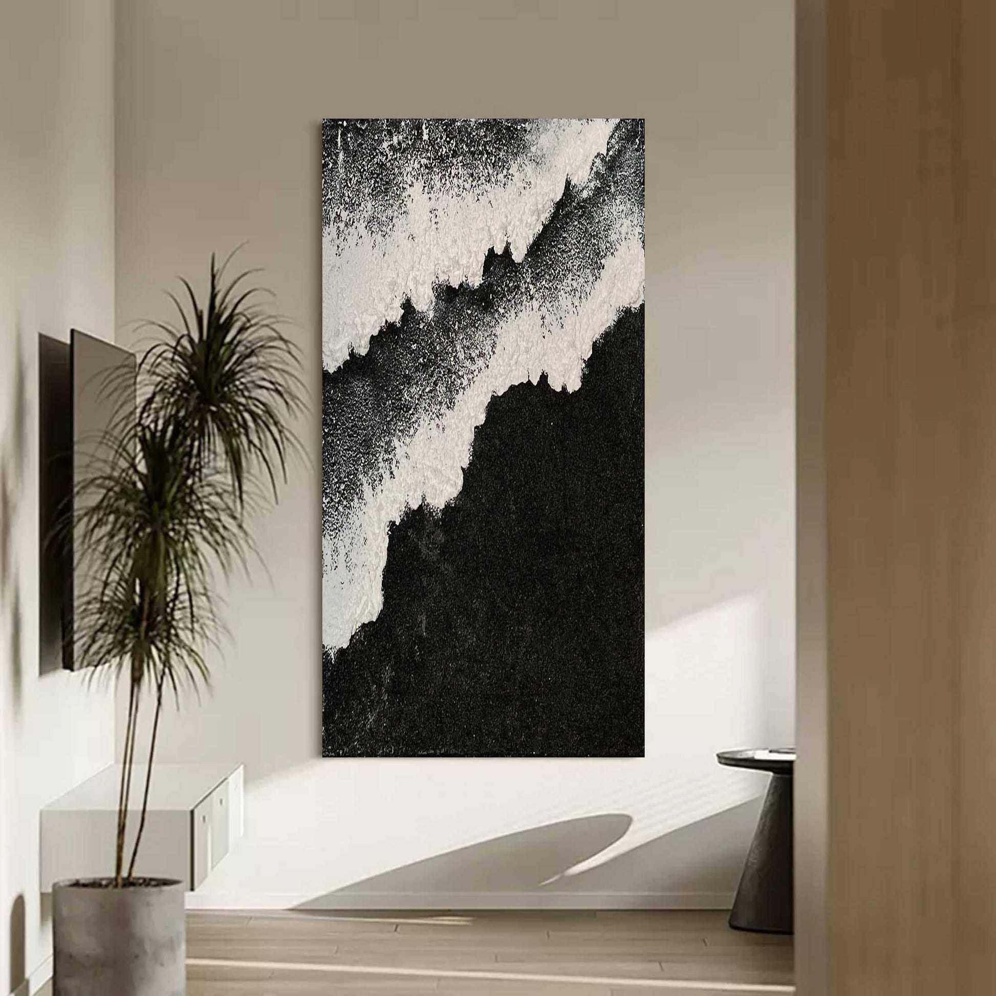 Plaster Art Texture Painting SG083 - Neutralighting
