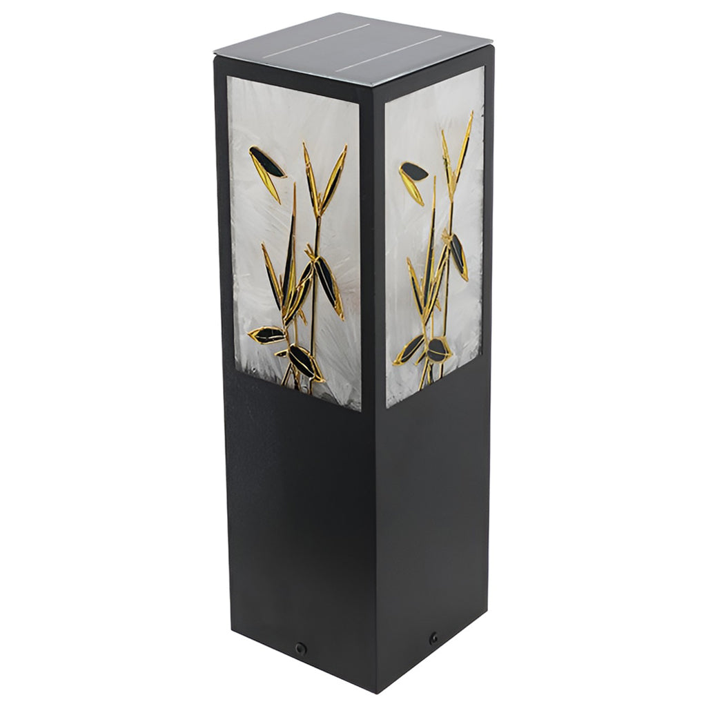 Arleen Vintage Artistic Floral Landscape Bollard Lights