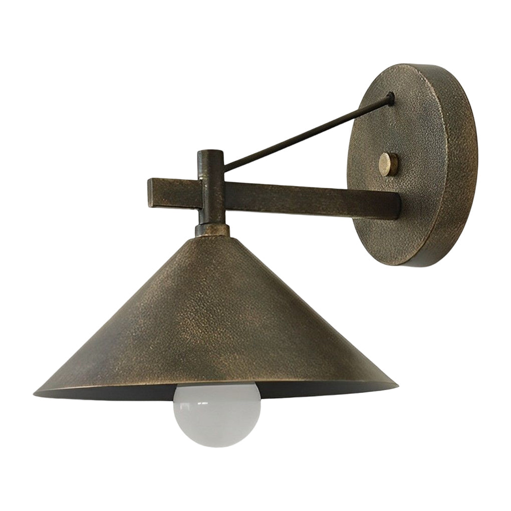 Prirose Conical Retro American Outdoor Wall Sconce