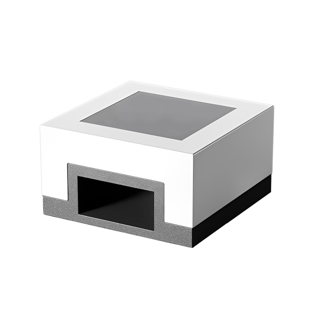 Jeanne Minimalist LED Modern Steel Outdoor Post Caps Lights