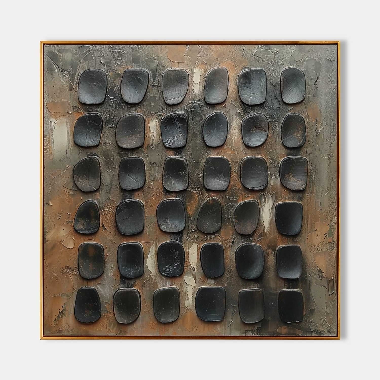Wall Art Minimalist Wabi-Sabi Metallic - Neutralighting