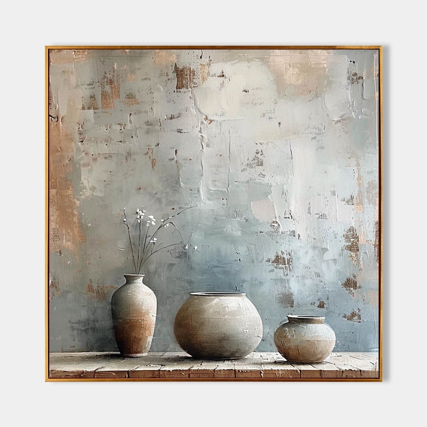 Wall Art Square Wabi-Sabi Still Life - Neutralighting