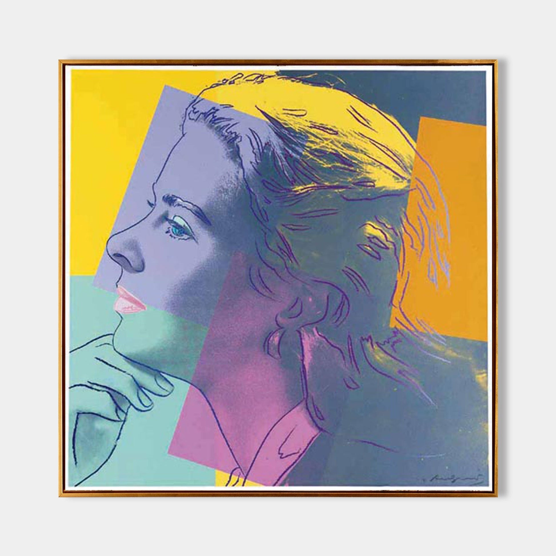 Andy Warhol Painting AW18 - Neutralighting
