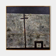 Wall Art Square Minimalist Geometric - Neutralighting
