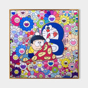 Wall Art Square Pop Art Takashi Murakami Doraemon Inspired - Neutralighting