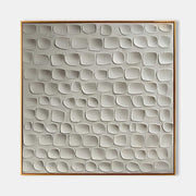 Wall Art Minimalist 3D Textured Neutral - Neutralighting