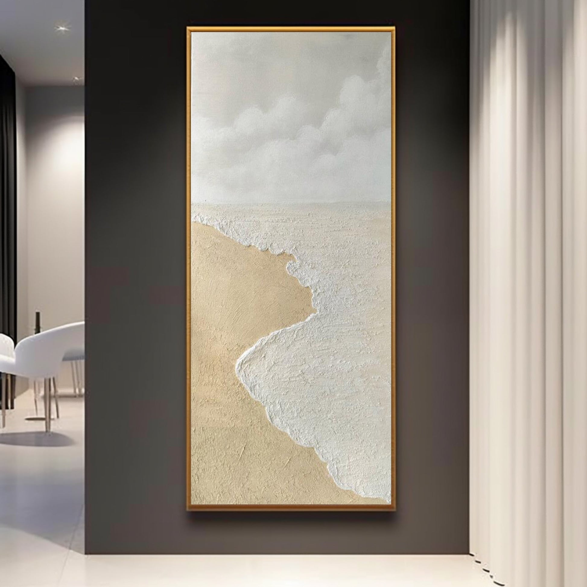 Plaster Art Texture Painting SG253 - Neutralighting