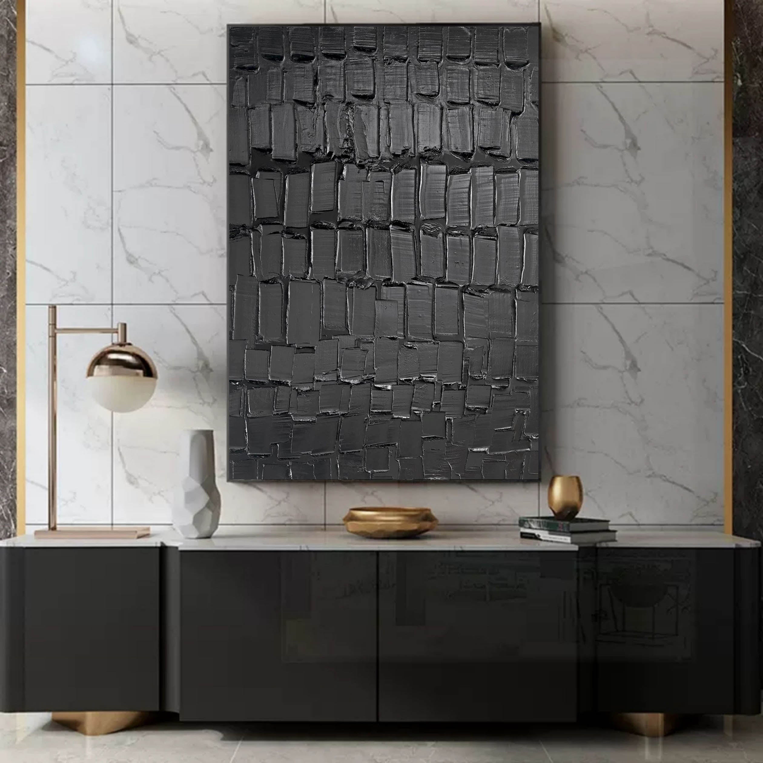 Plaster Art Texture Painting SG111 - Neutralighting