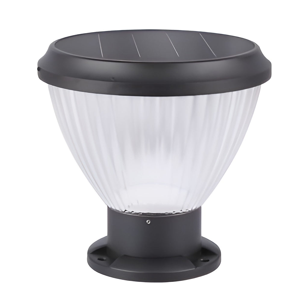 Plans Round LED Modern Outdoor Post Caps Pillar Light