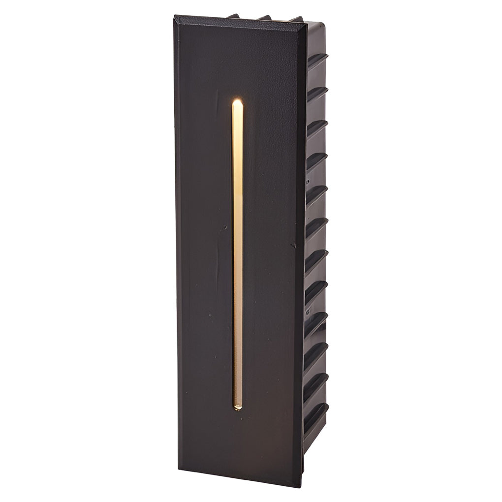 Kingly Industrial Rectangle Stair Outdoor Wall Lights