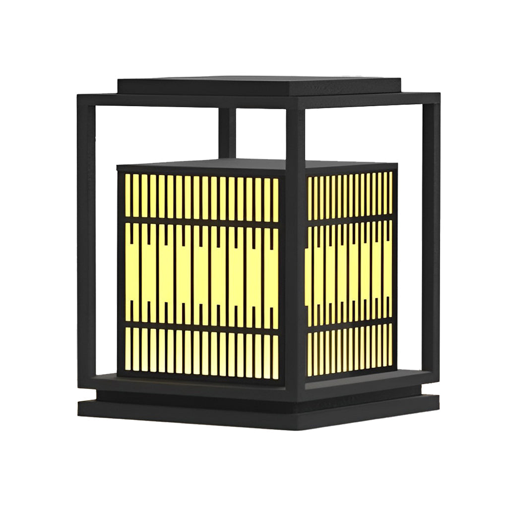 Otis Vintage Traditional Galvanized Steel Outdoor Pillar Lights