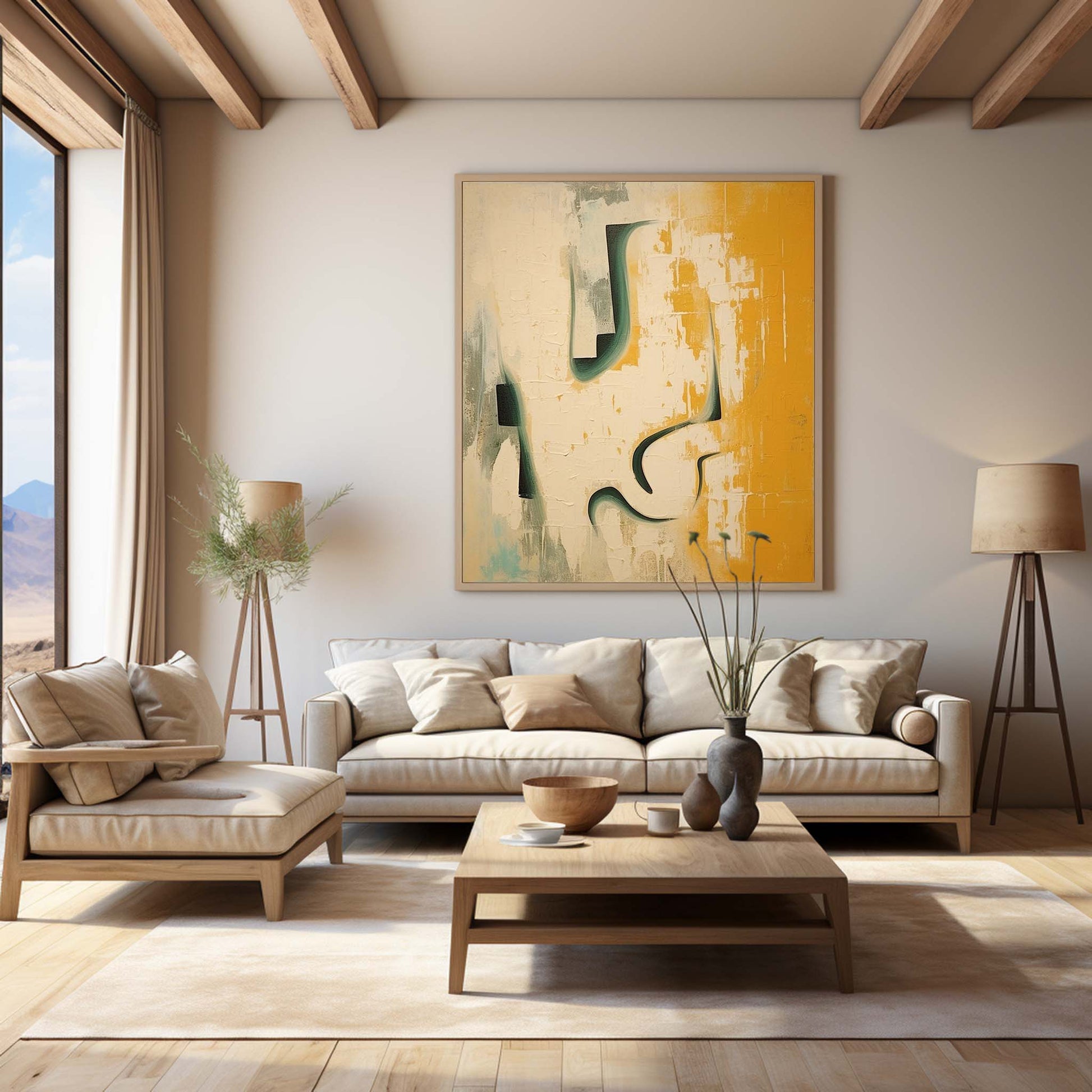 Wabi-Sabi Wall Art TX284 - Neutralighting
