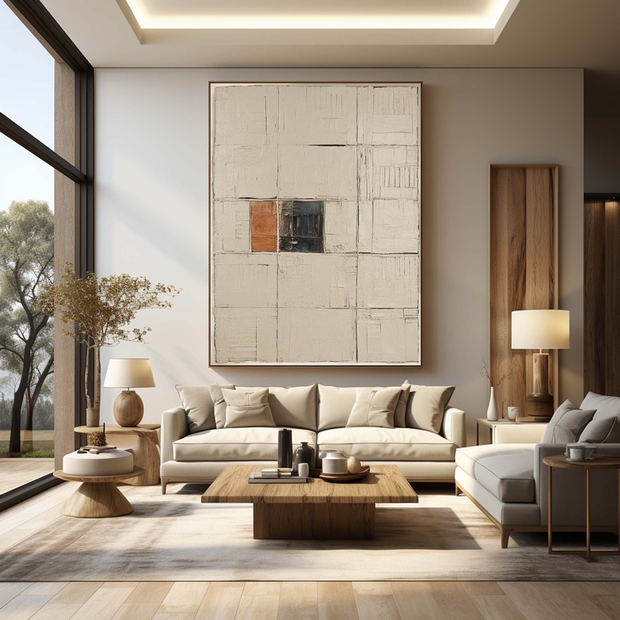 Wabi-Sabi Wall Art TX261 - Neutralighting