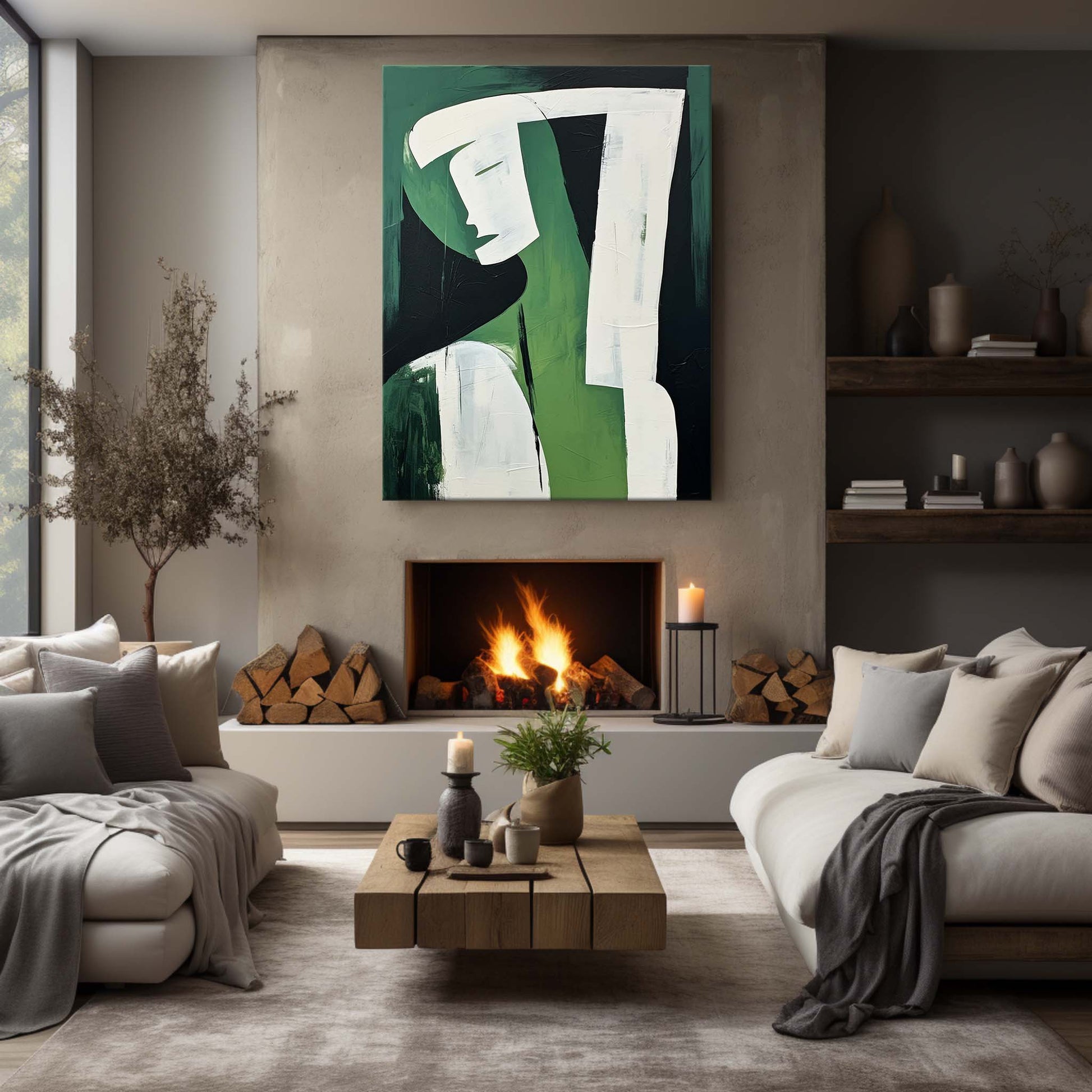 Contemporary Minimalist Art MA054 - Neutralighting