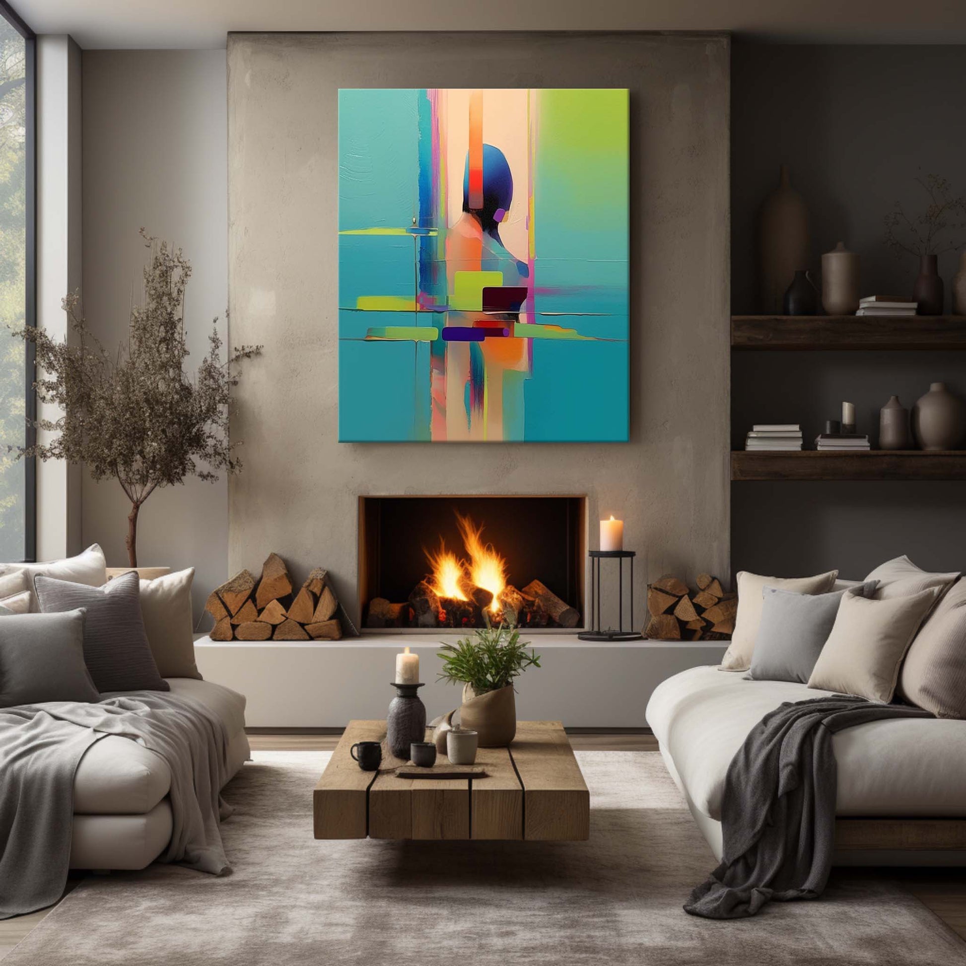 Palette Canvas Art PAC012 - Neutralighting