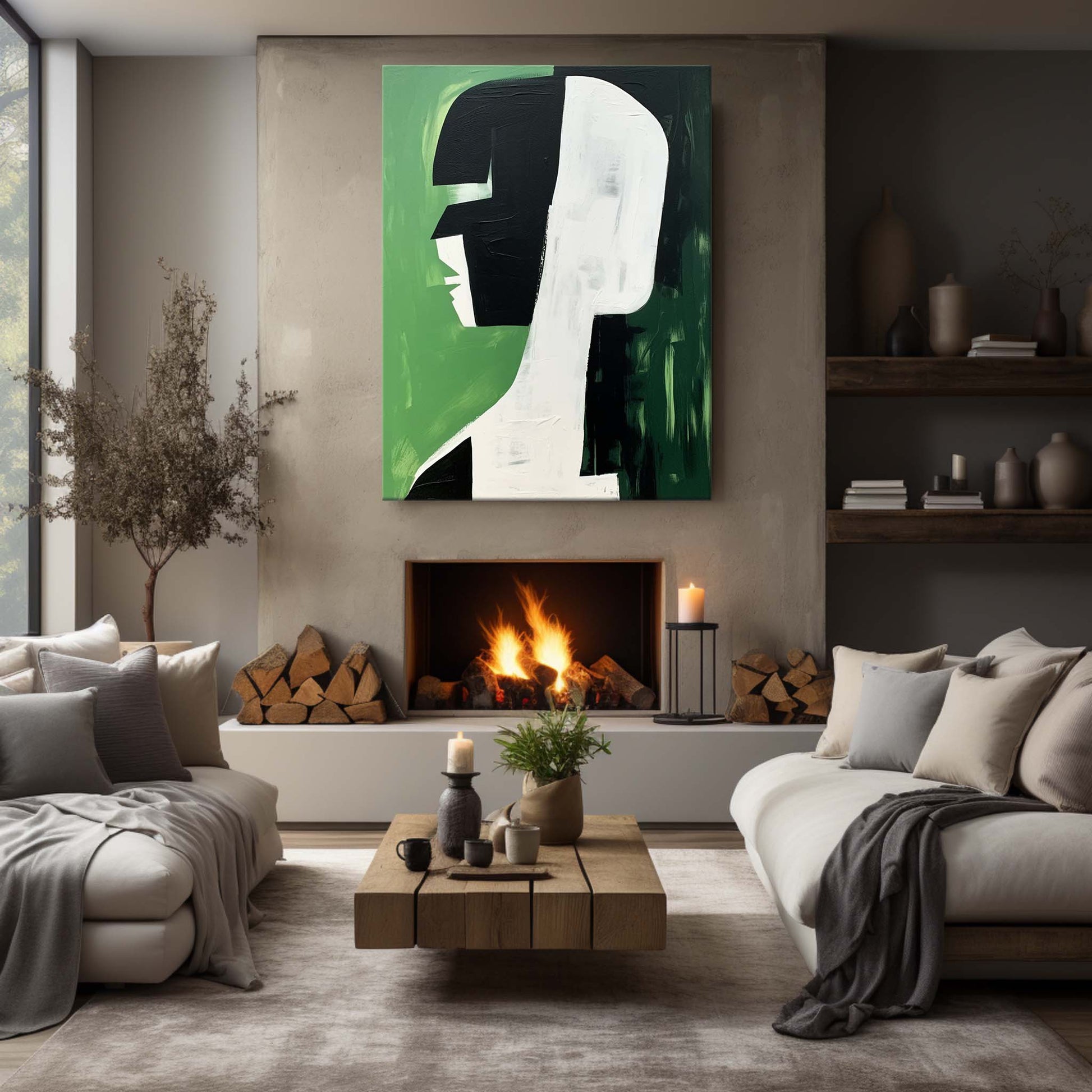 Contemporary Minimalist Art MA049 - Neutralighting