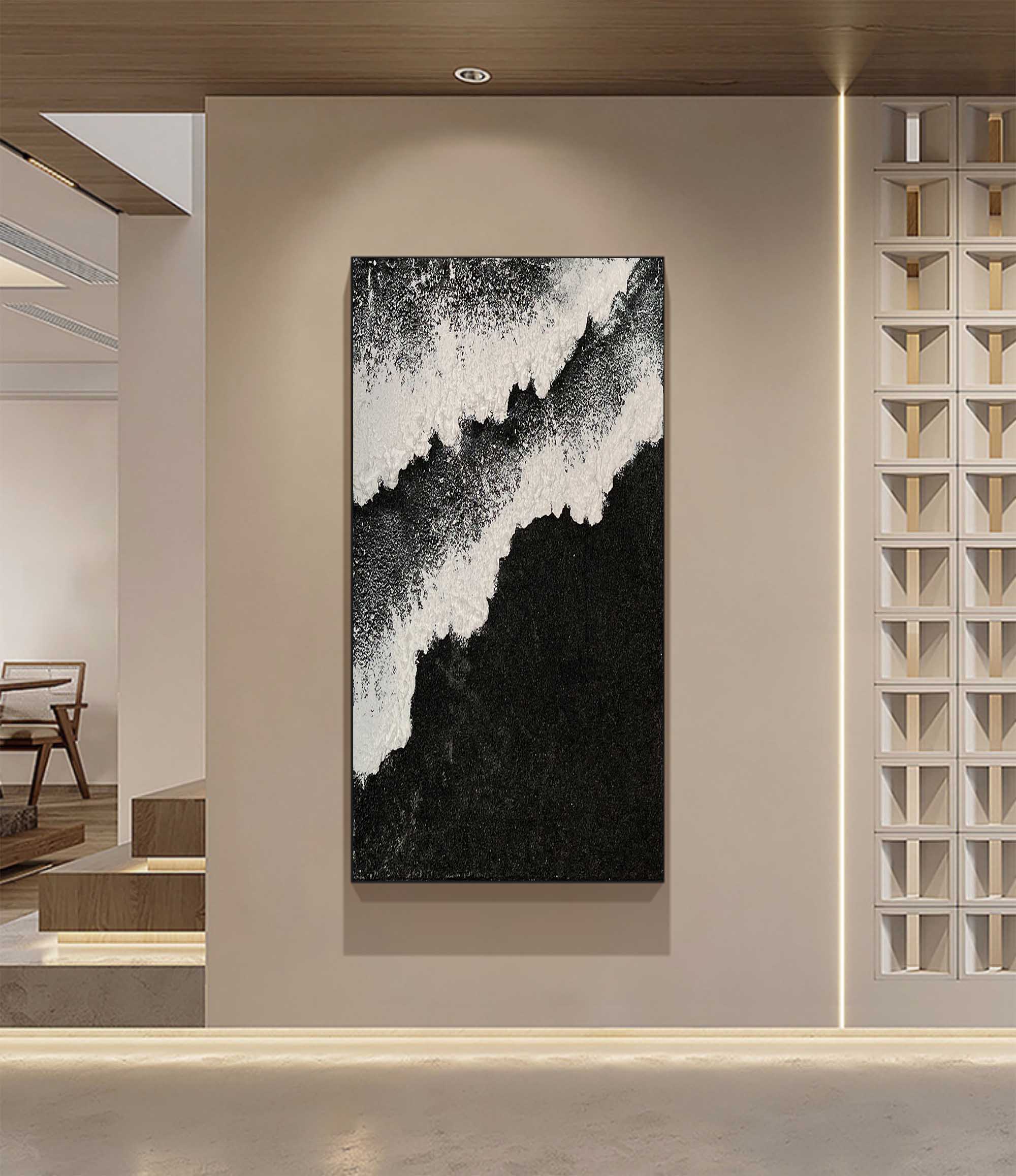 Plaster Art Texture Painting SG083 - Neutralighting