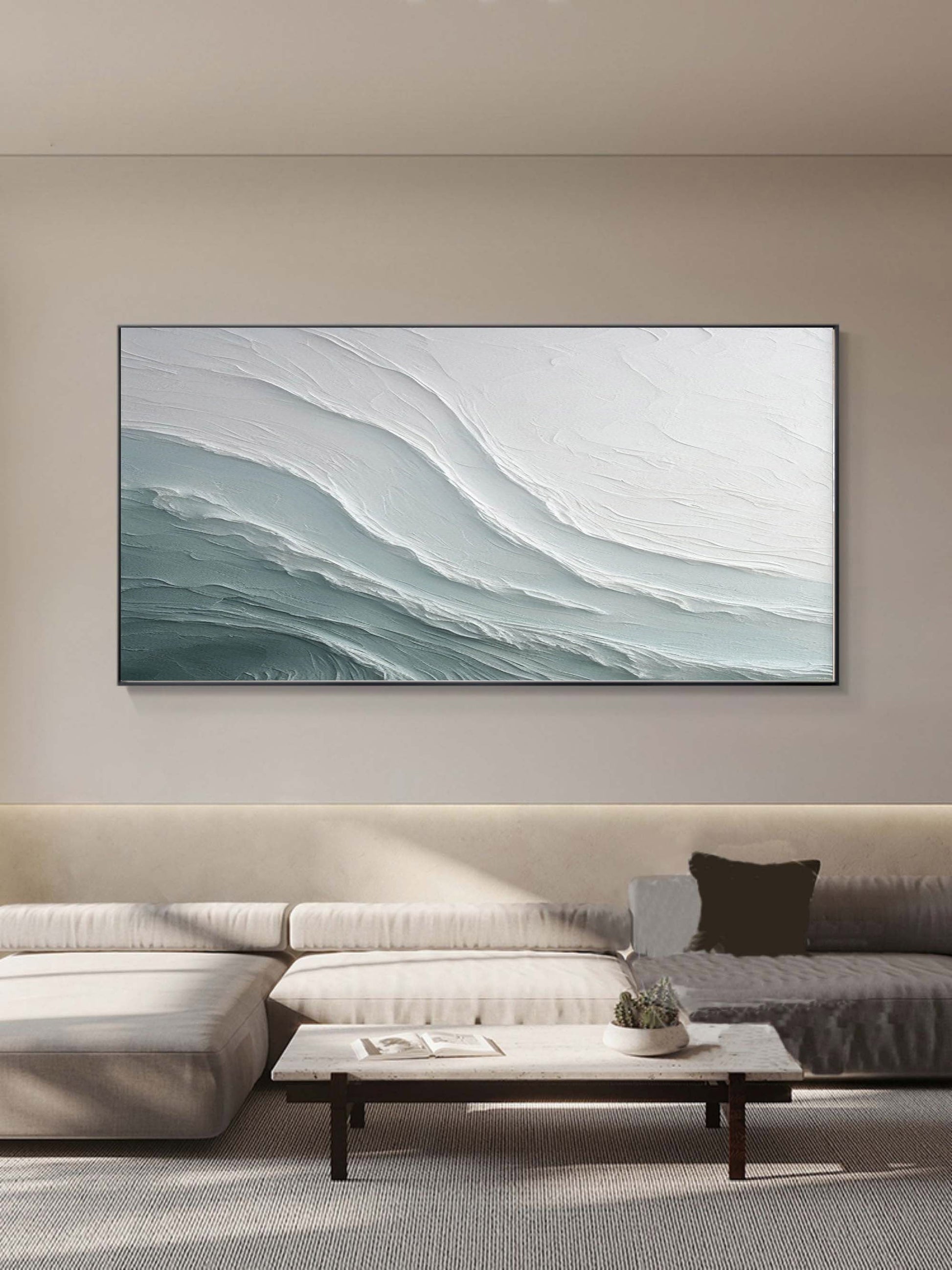 Plaster Art Texture Painting SG260 - Neutralighting