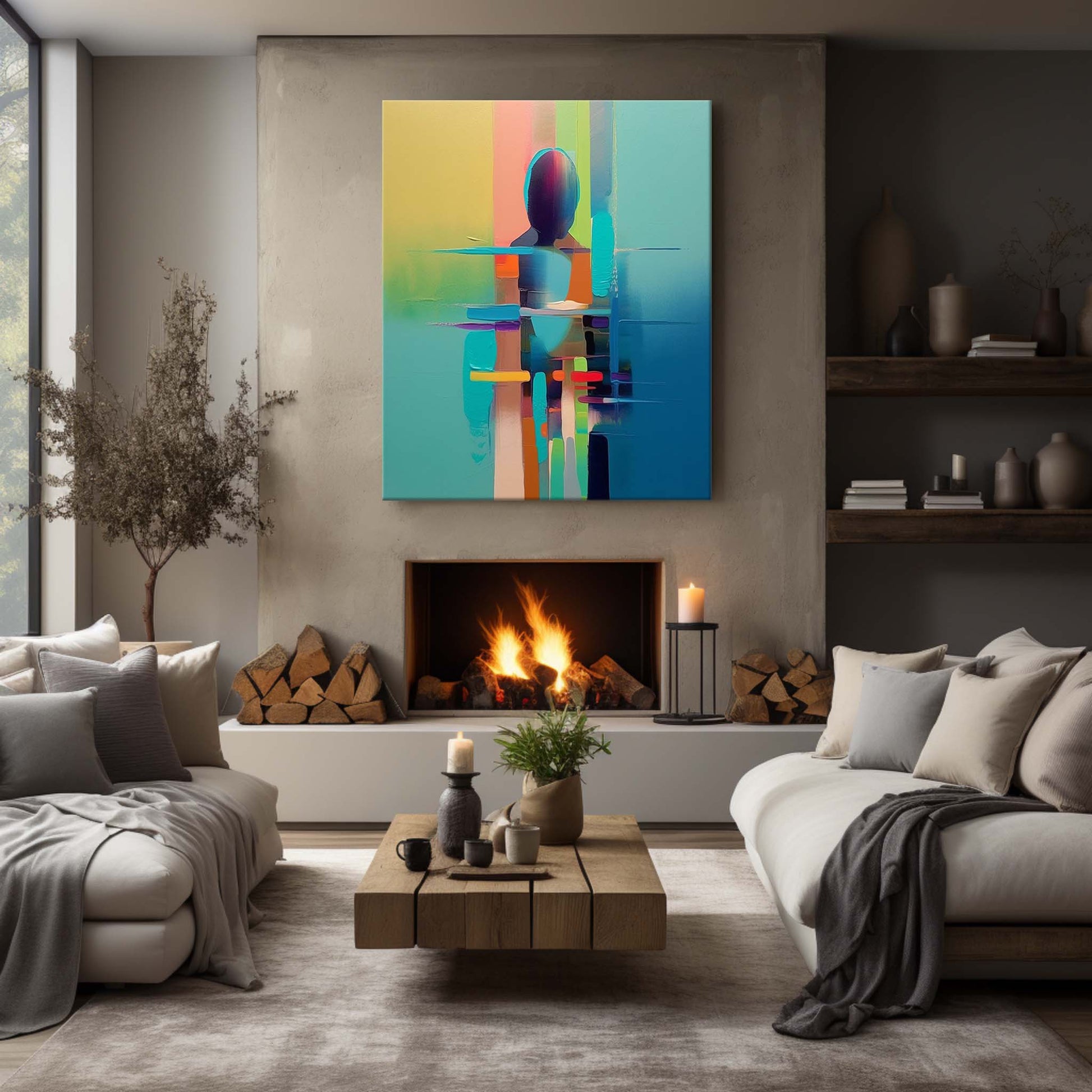 Palette Canvas Art PAC017 - Neutralighting