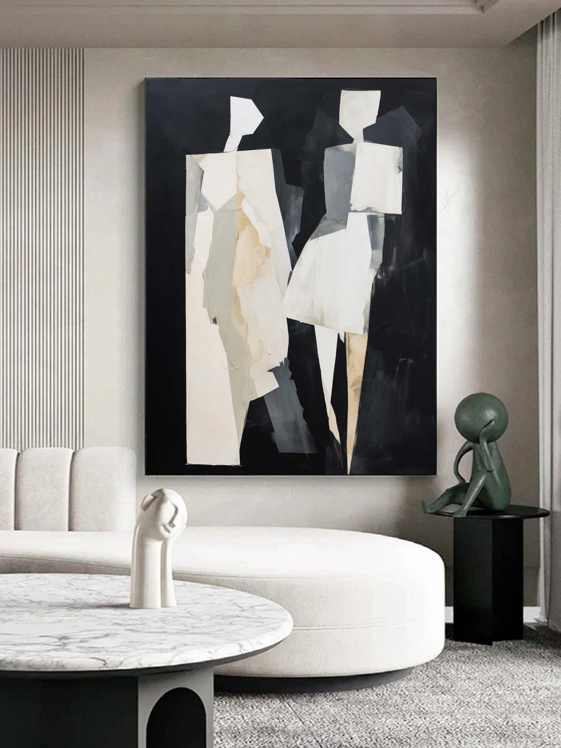Contemporary Minimalist Art MA004 - Neutralighting