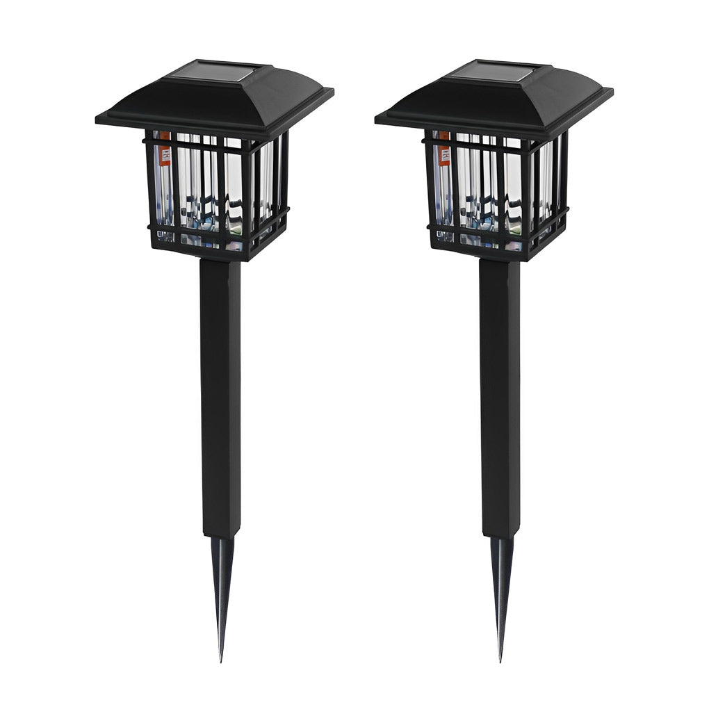 Ridley Vintage-Modern Square ABS Outdoor Lawn Lights