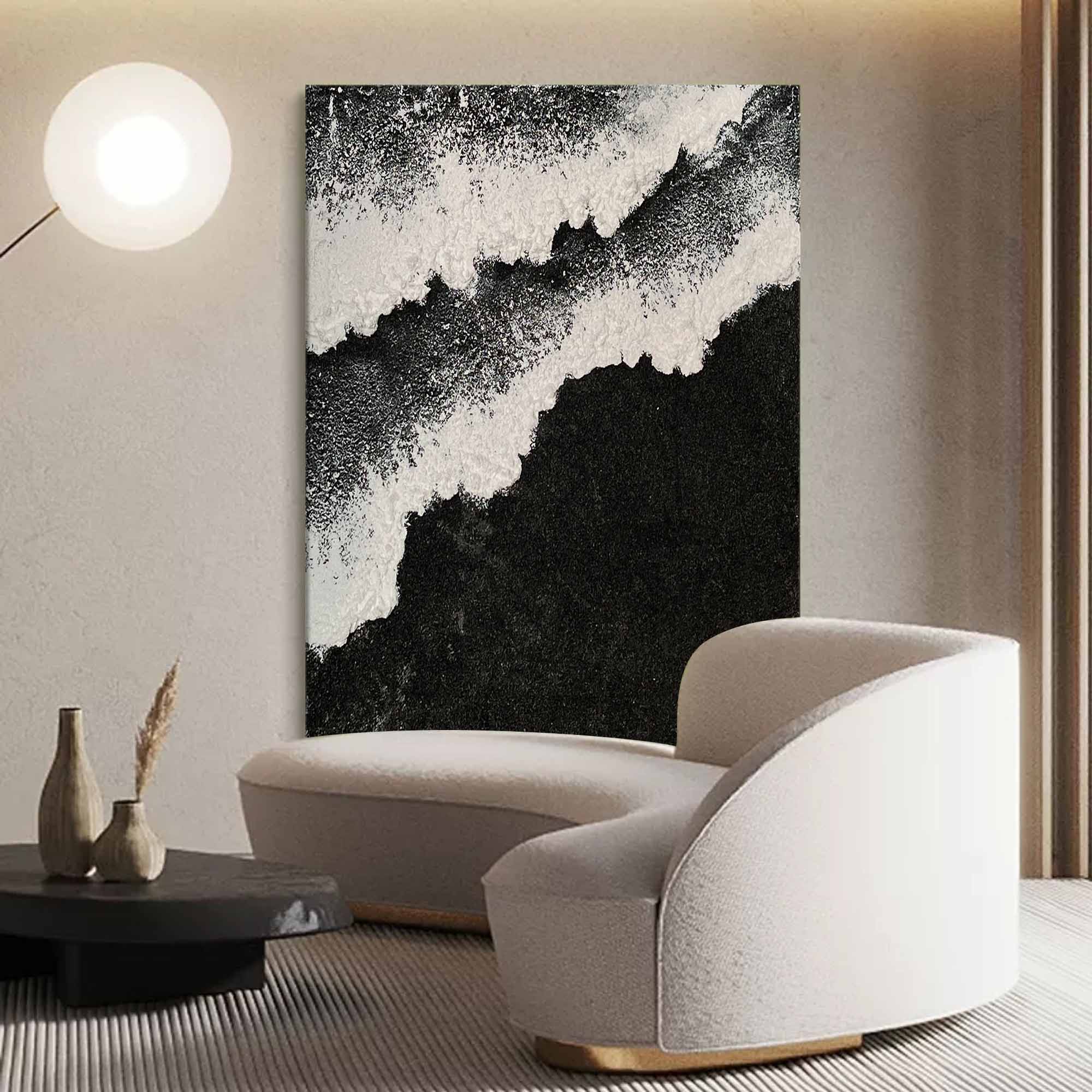 Plaster Art Texture Painting SG084 - Neutralighting