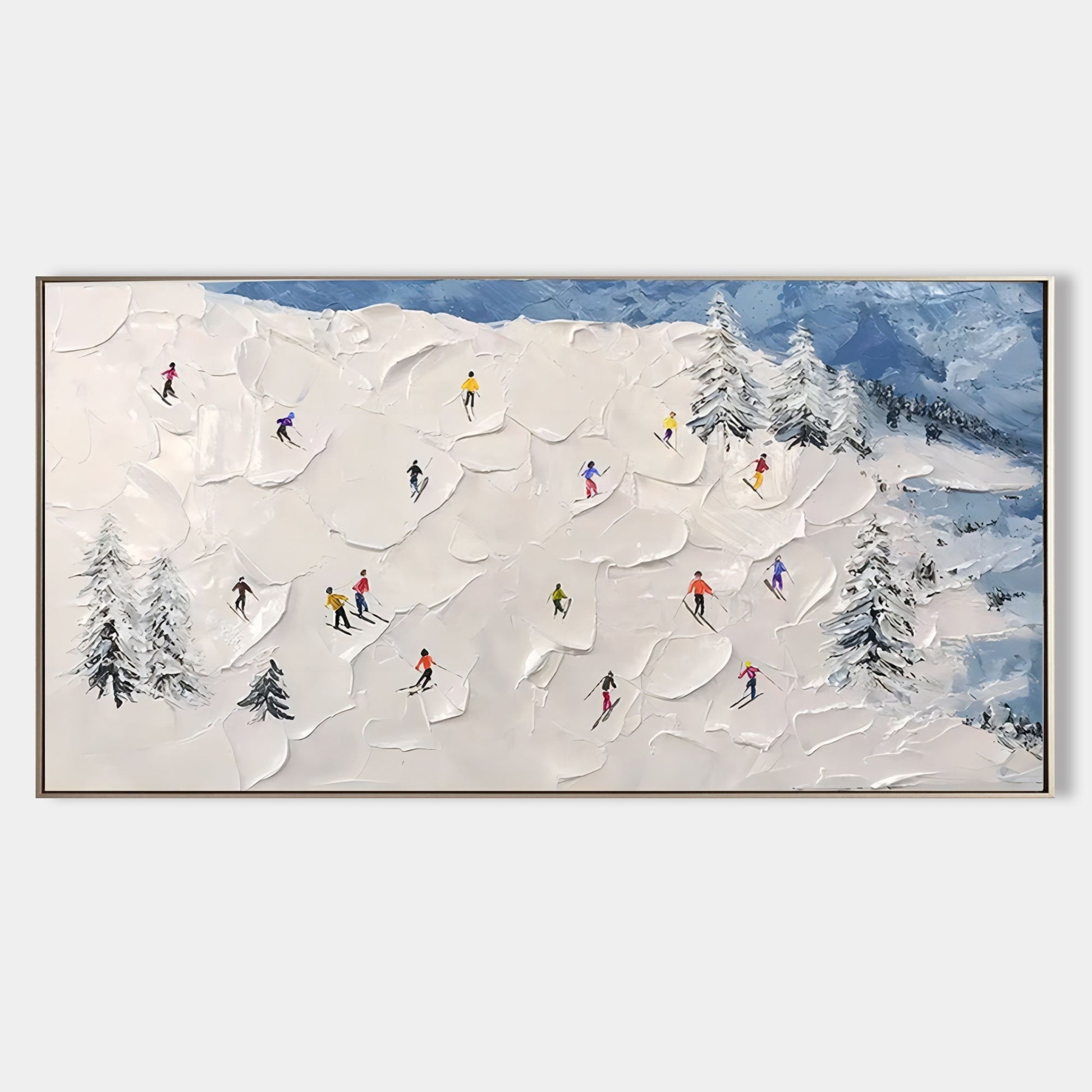 Plaster Art Texture Painting SG095 - Neutralighting