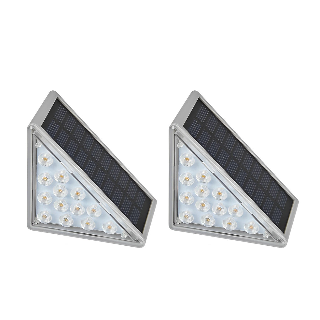 Ebenezer Triangle Automatic Wire-Free Modern ABS Outdoor Lights