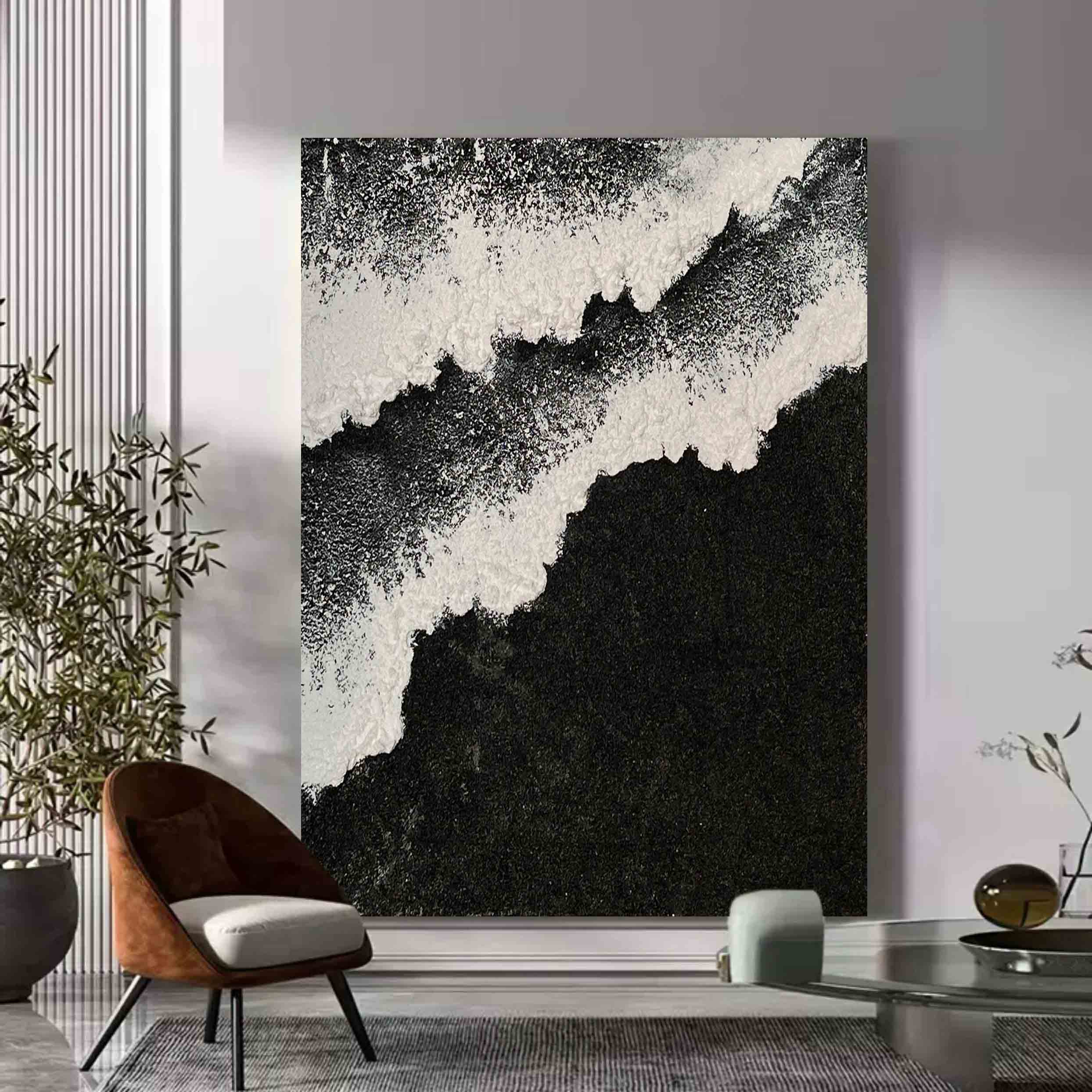 Plaster Art Texture Painting SG084 - Neutralighting