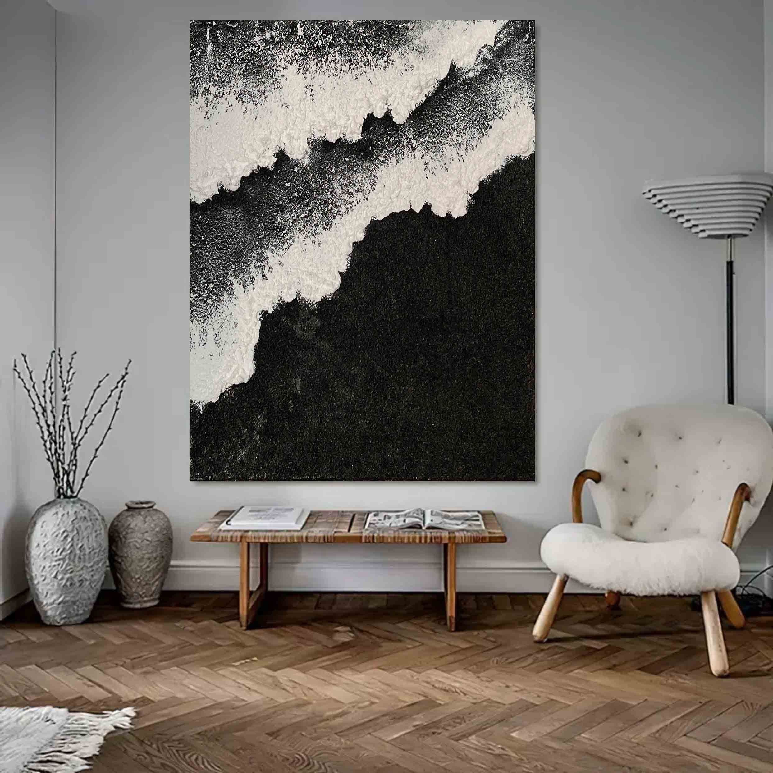 Plaster Art Texture Painting SG084 - Neutralighting