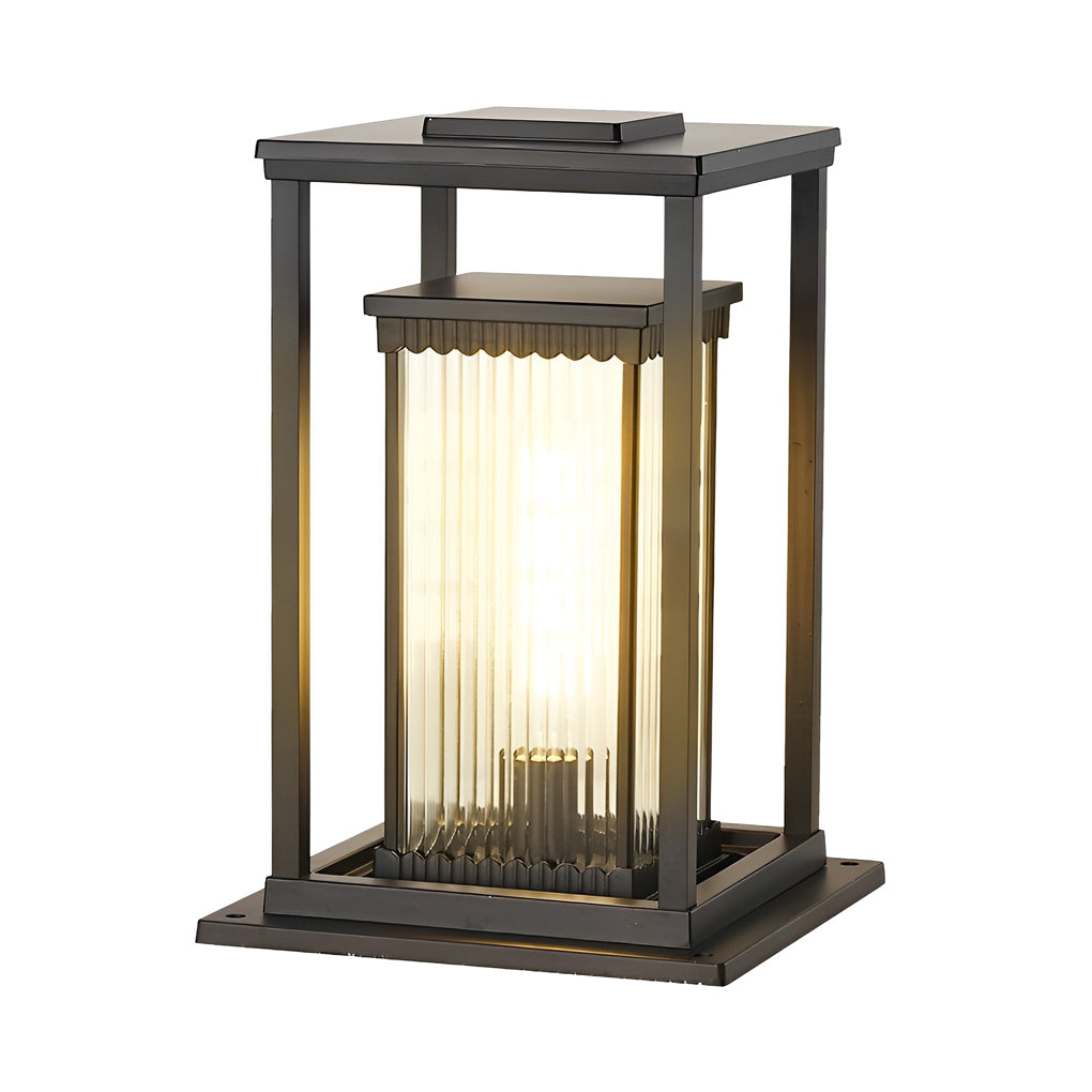 Hadley Lawn Ribbed Outdoor Pathway Lights
