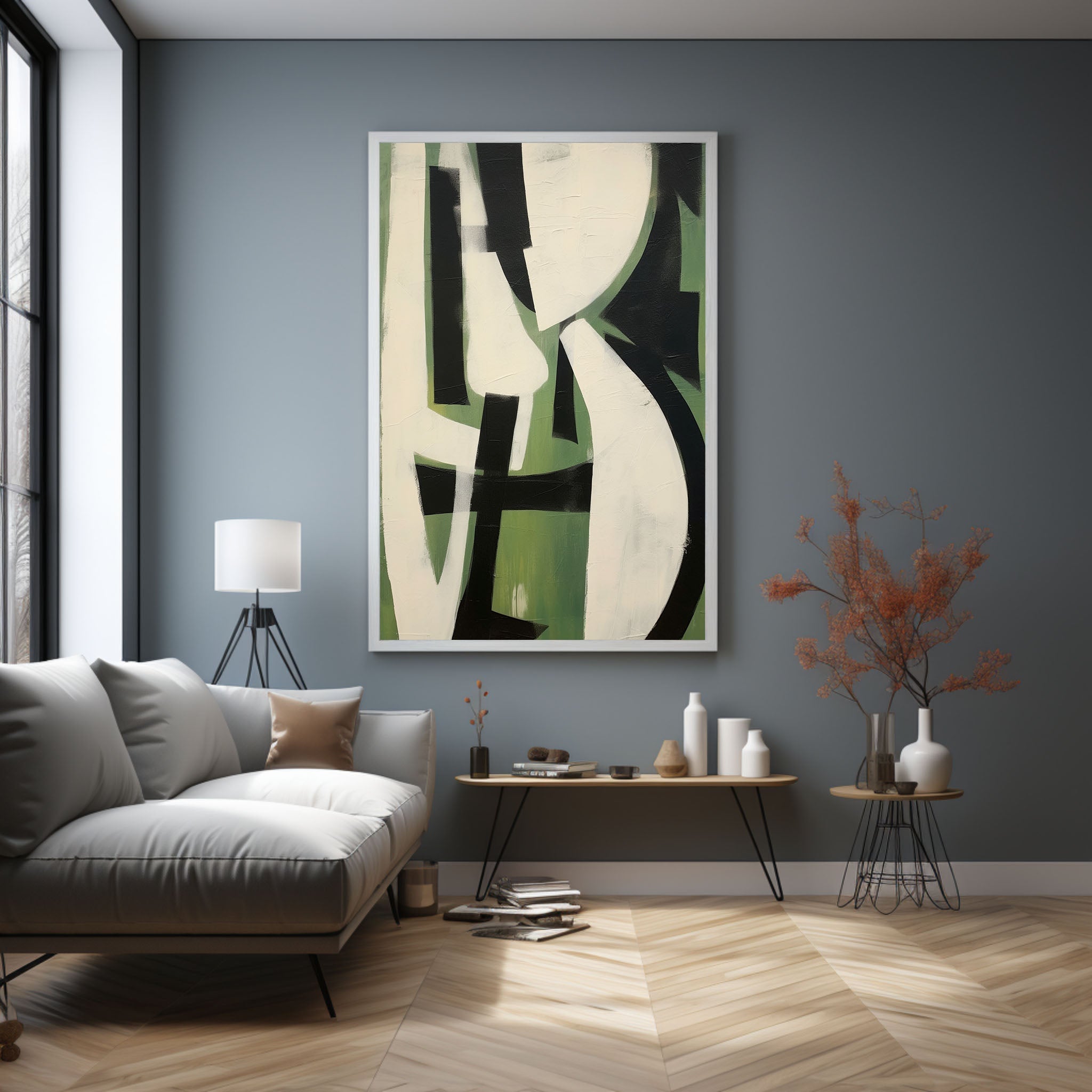 Contemporary Minimalist Art MA030 - Neutralighting