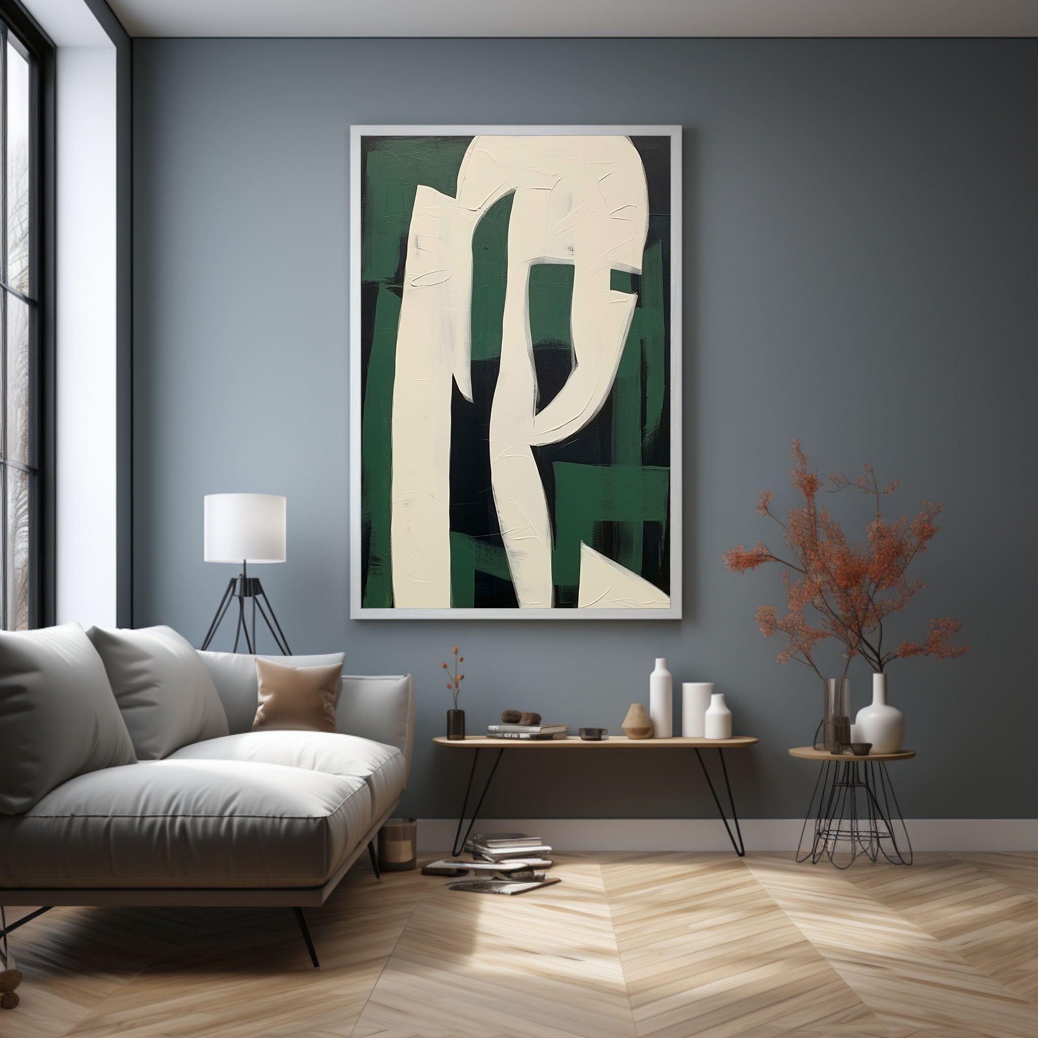 Contemporary Minimalist Art MA035 - Neutralighting