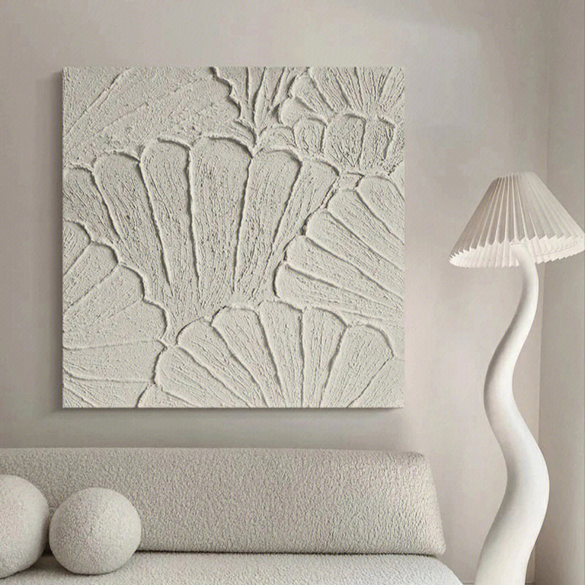 Plaster Art Texture Painting TX009 - Neutralighting