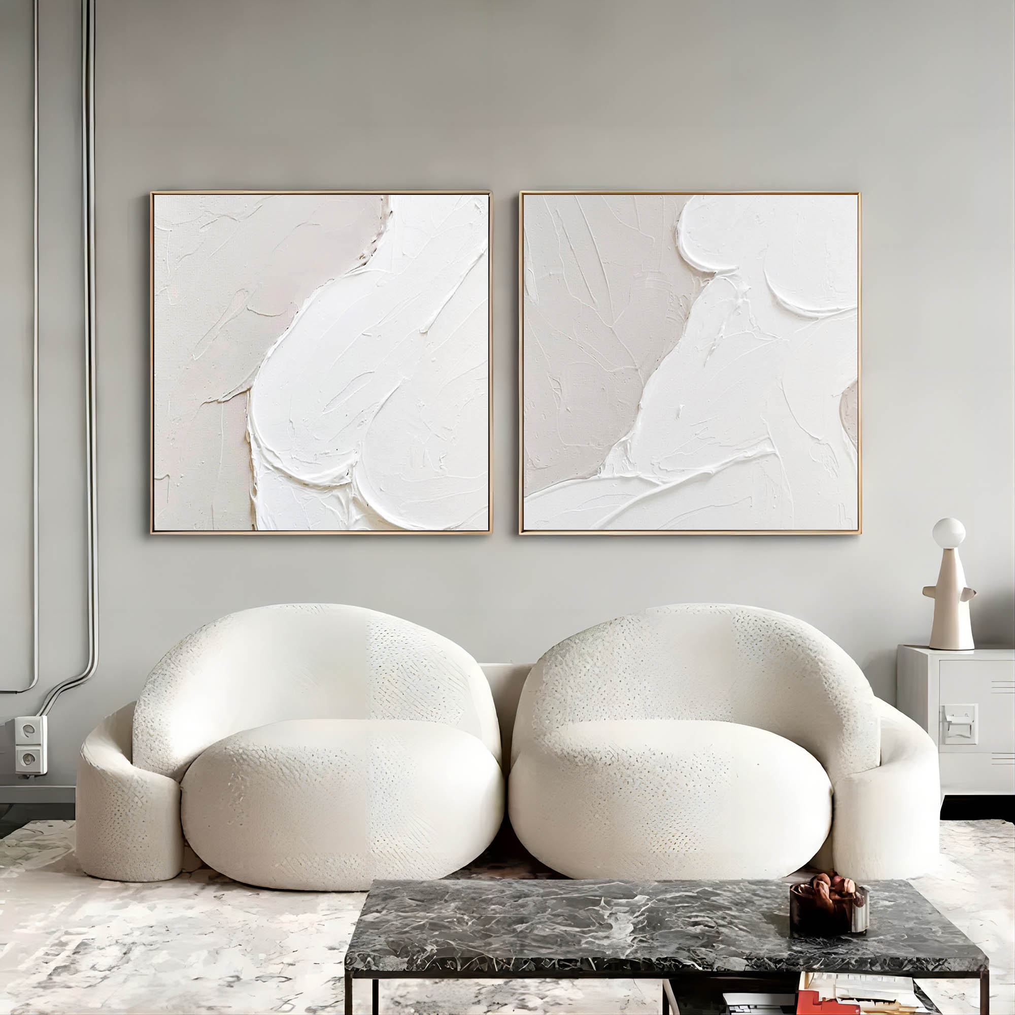 Abstract Painting Set Of 2 SP139 - Neutralighting