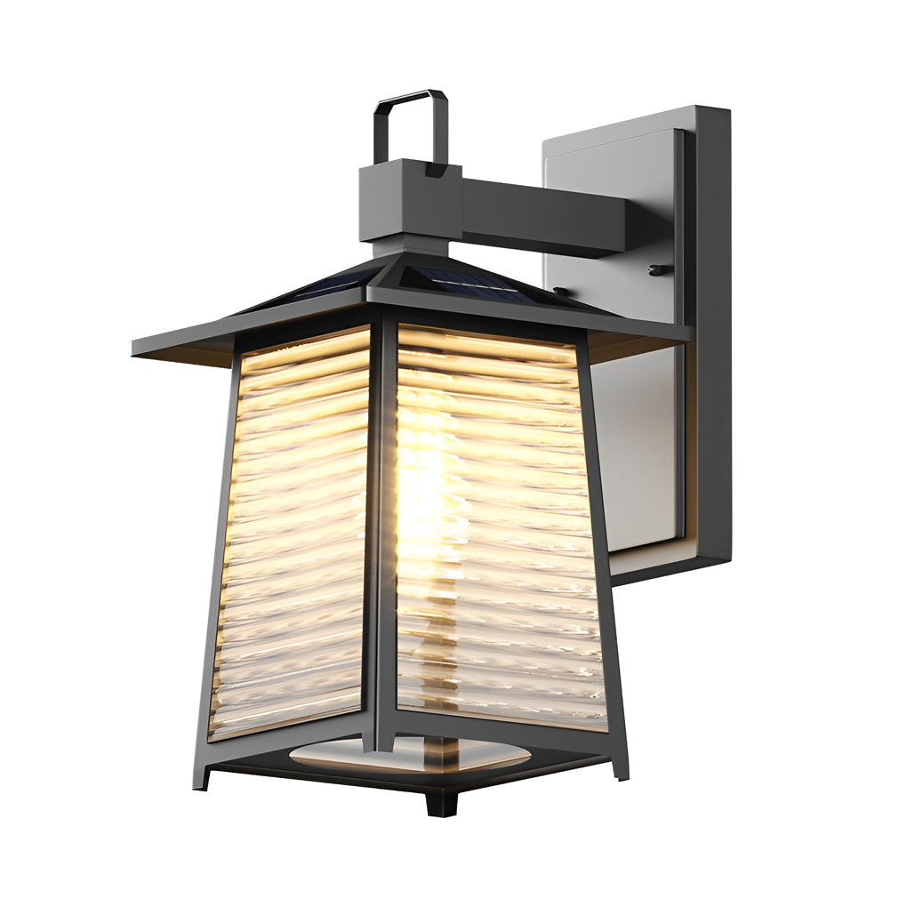 Valeri Thickened Retro Glass Outdoor Wall Lights