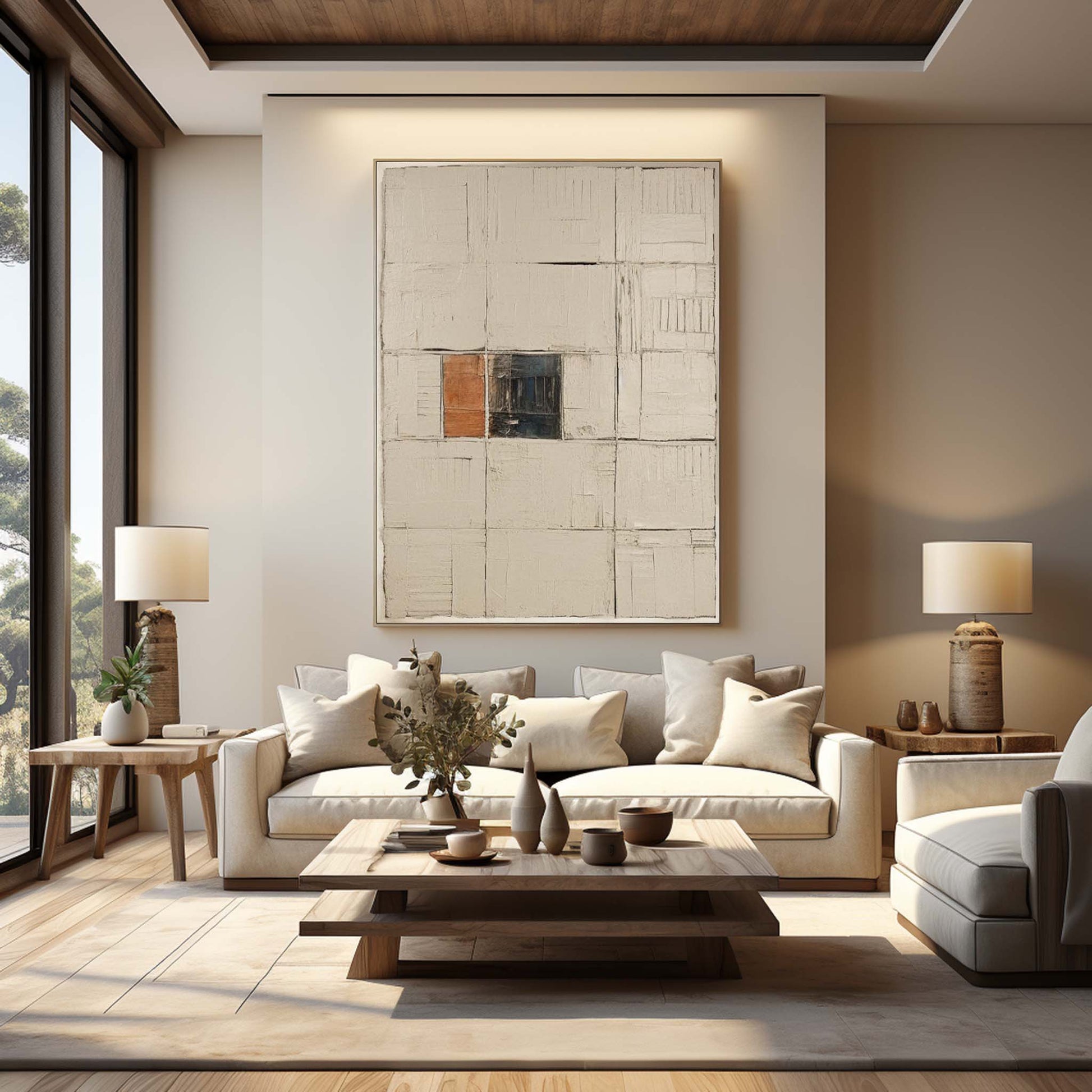 Wabi-Sabi Wall Art TX261 - Neutralighting