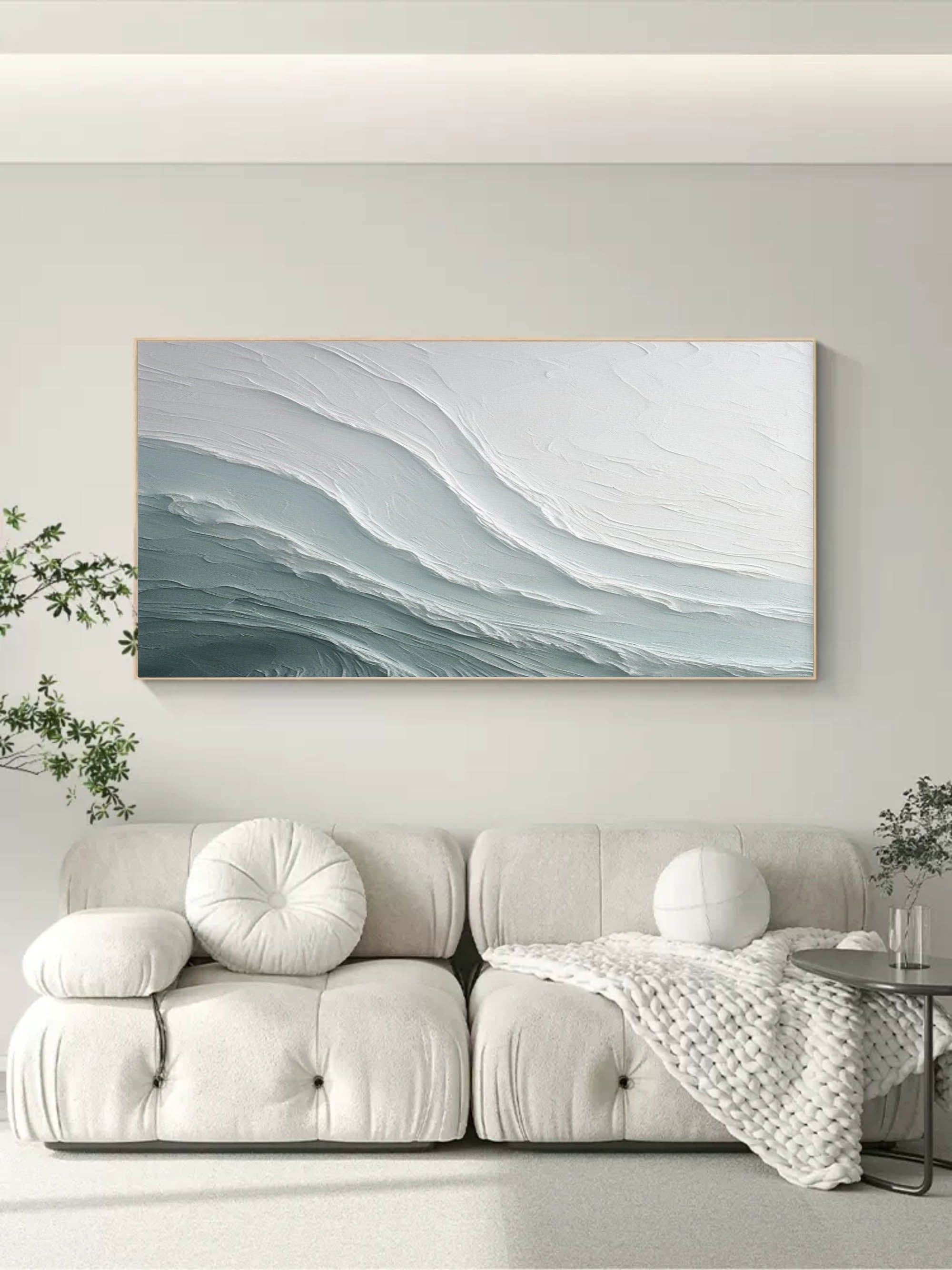 Plaster Art Texture Painting SG260 - Neutralighting