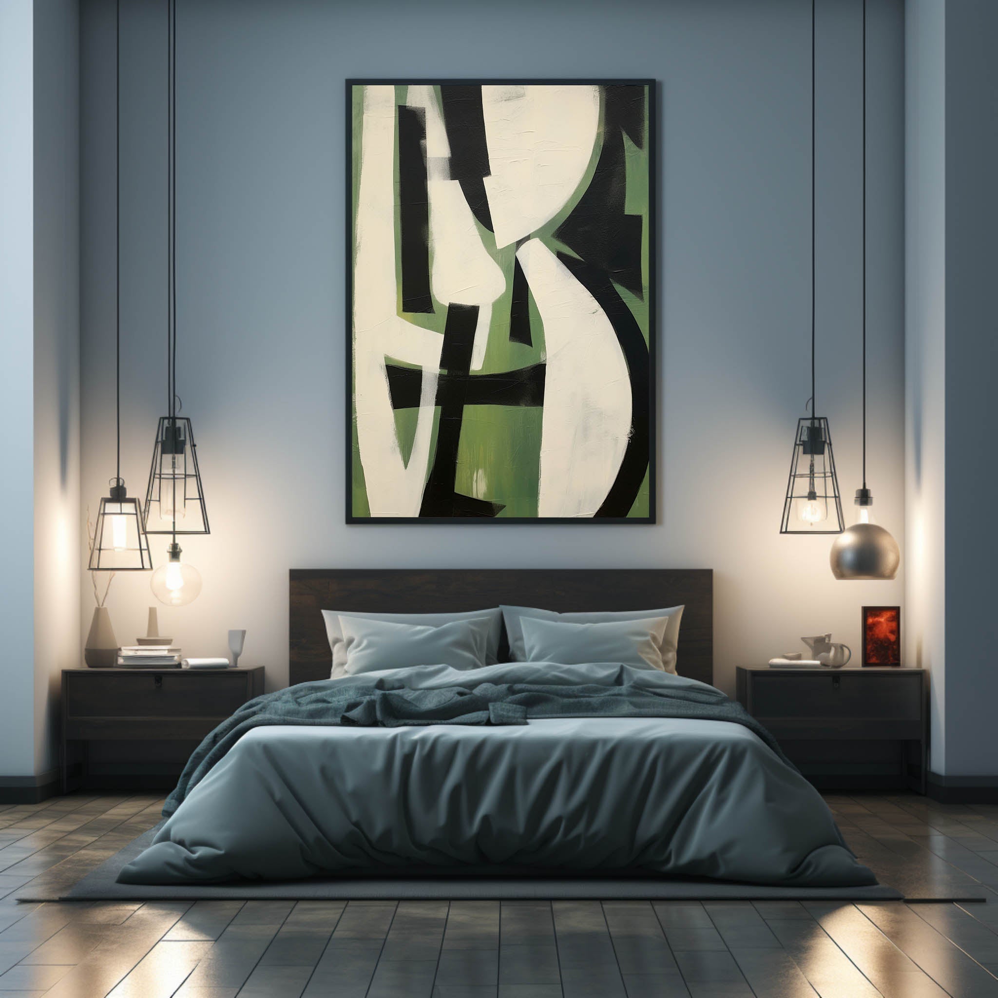 Contemporary Minimalist Art MA030 - Neutralighting