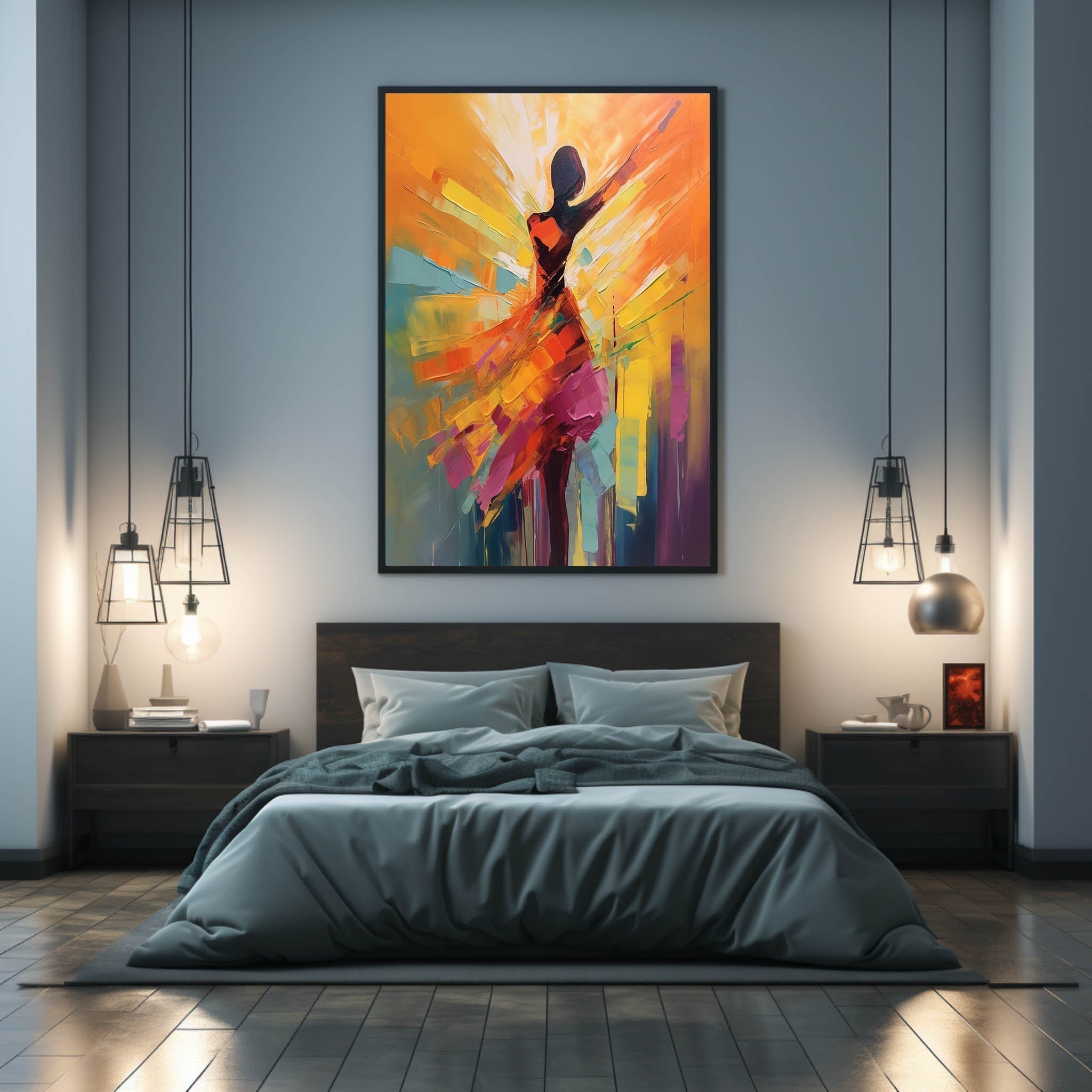 Palette Canvas Art PAC010 - Neutralighting