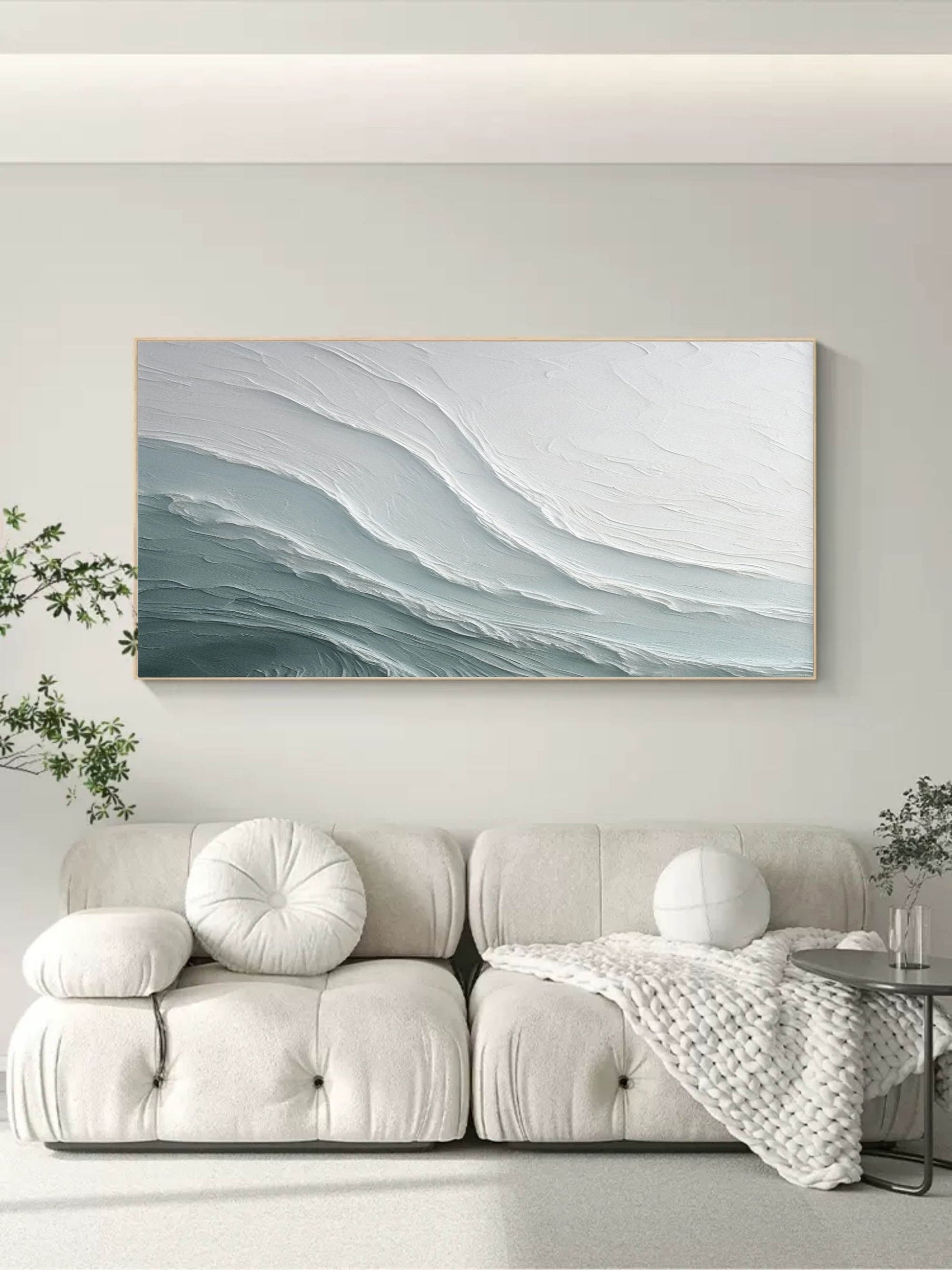 Plaster Art Texture Painting SG260 - Neutralighting