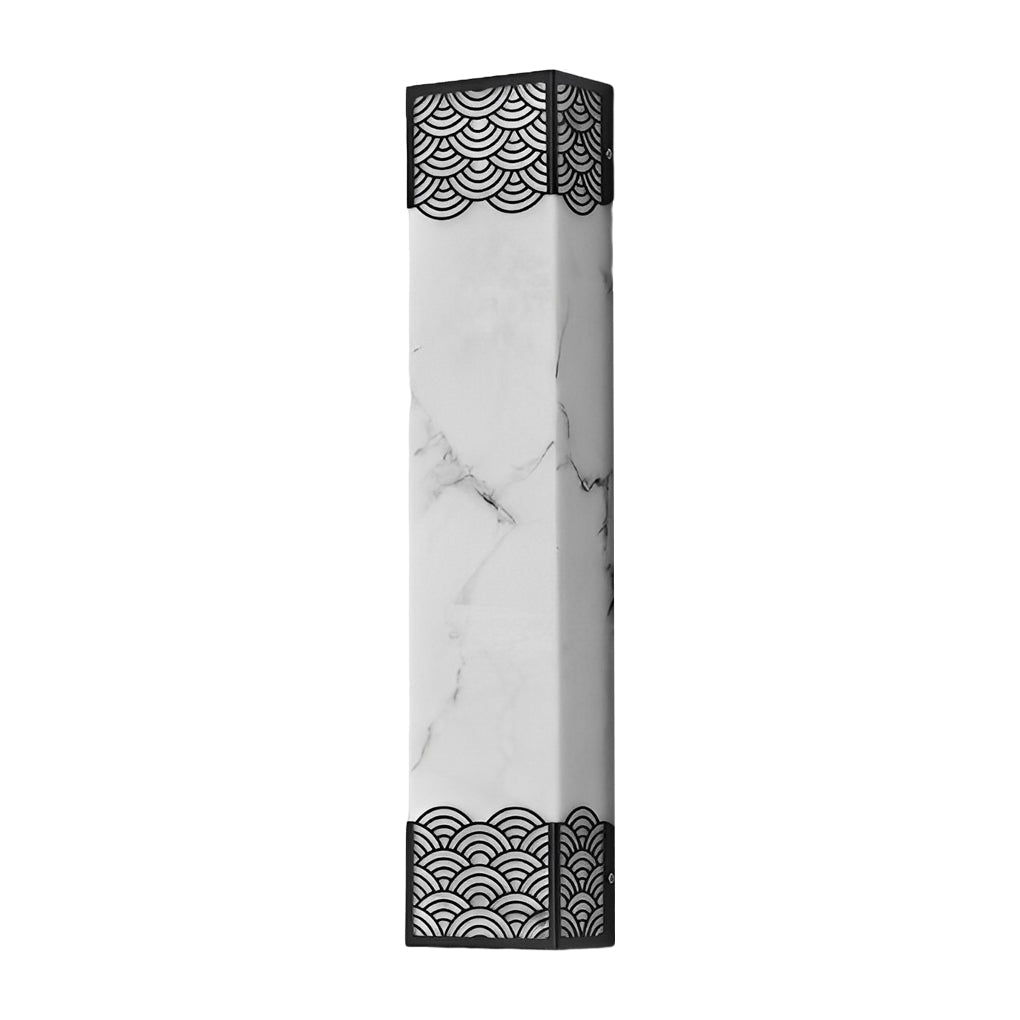 Ursula Rectangular LED Vintage Resin Outdoor Wall Lights