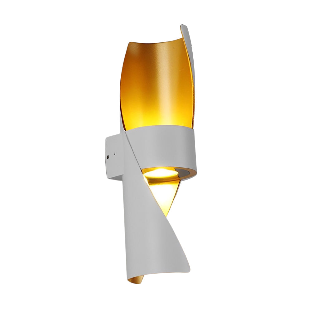 Wever Spiral Outdoor Wall Mounted Light