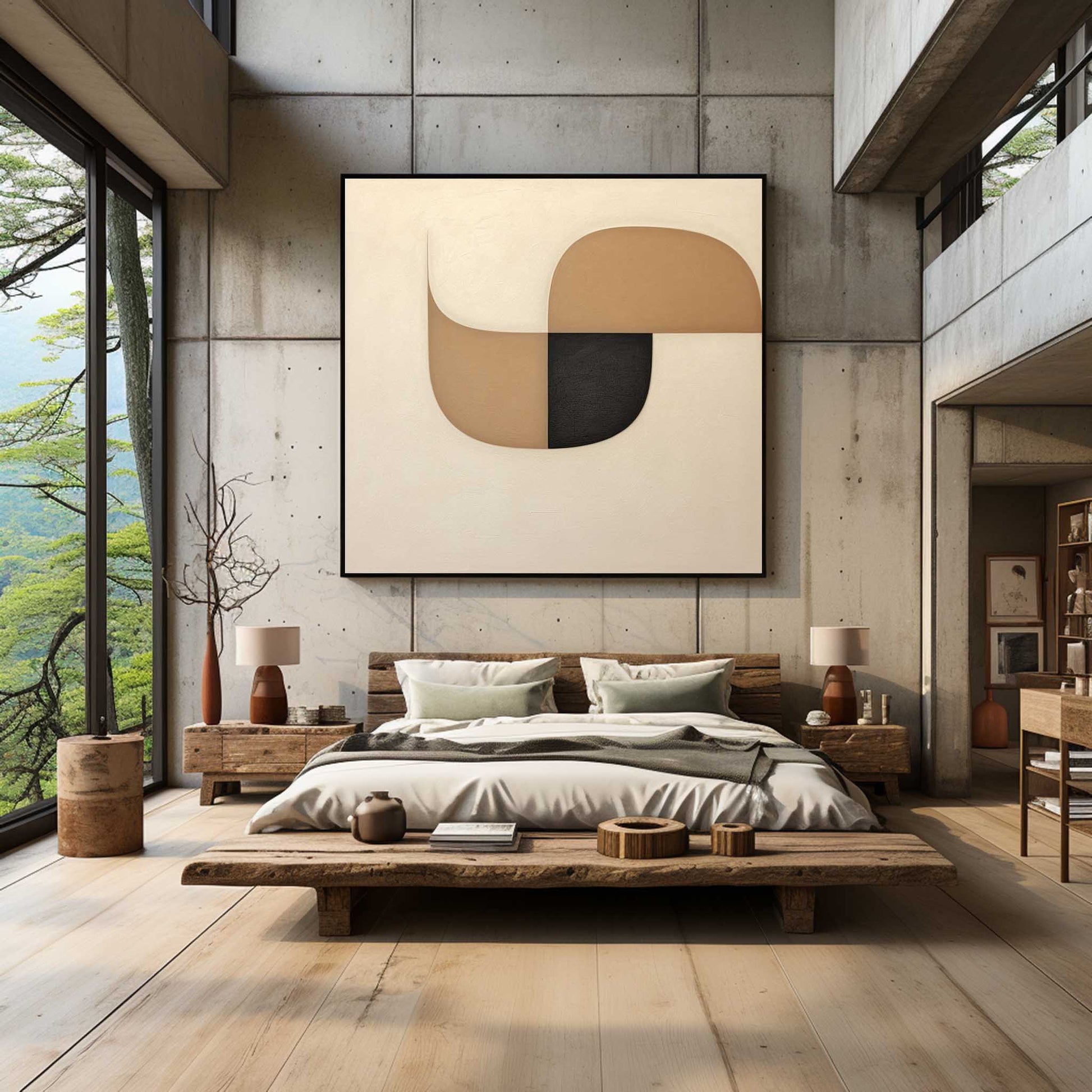 Contemporary Minimalist Art MA057 - Neutralighting
